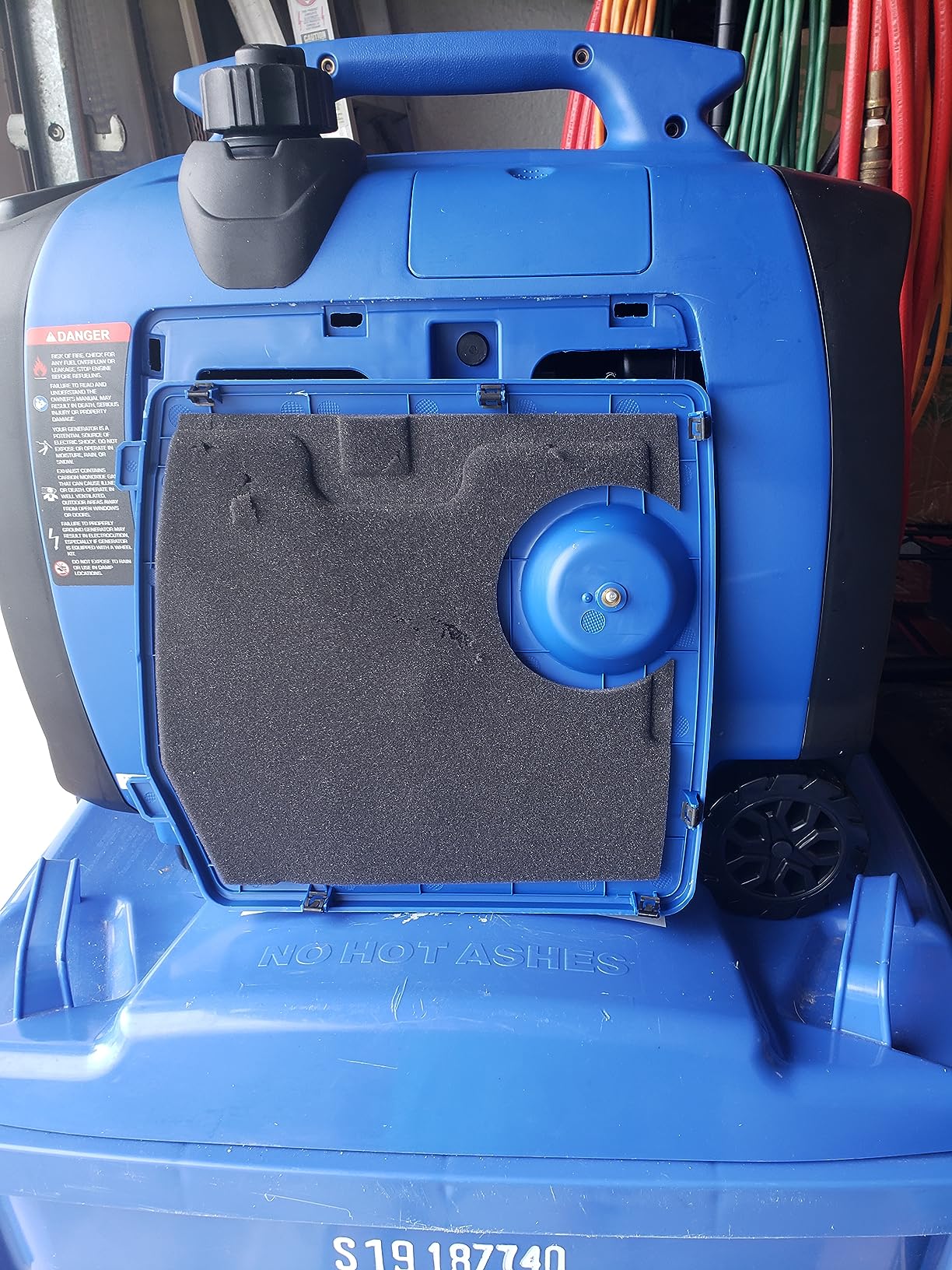 DuroMax XP16000iH 16,000-Watt Dual Fuel Portable Digital Inverter Generator - Gas & Propane, Remote Electric Start, Whole Home Power Backup, Transfer Switch Ready, RV & Emergency Ready - Customer Photo 1