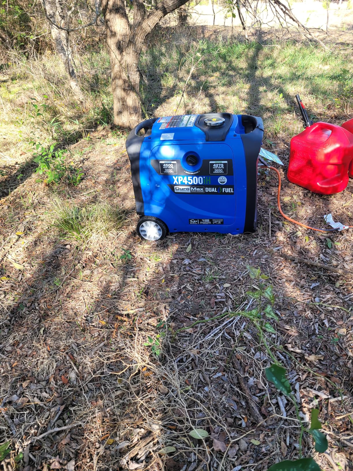 DuroMax XP16000iH 16,000-Watt Dual Fuel Portable Digital Inverter Generator - Gas & Propane, Remote Electric Start, Whole Home Power Backup, Transfer Switch Ready, RV & Emergency Ready - Customer Photo 2