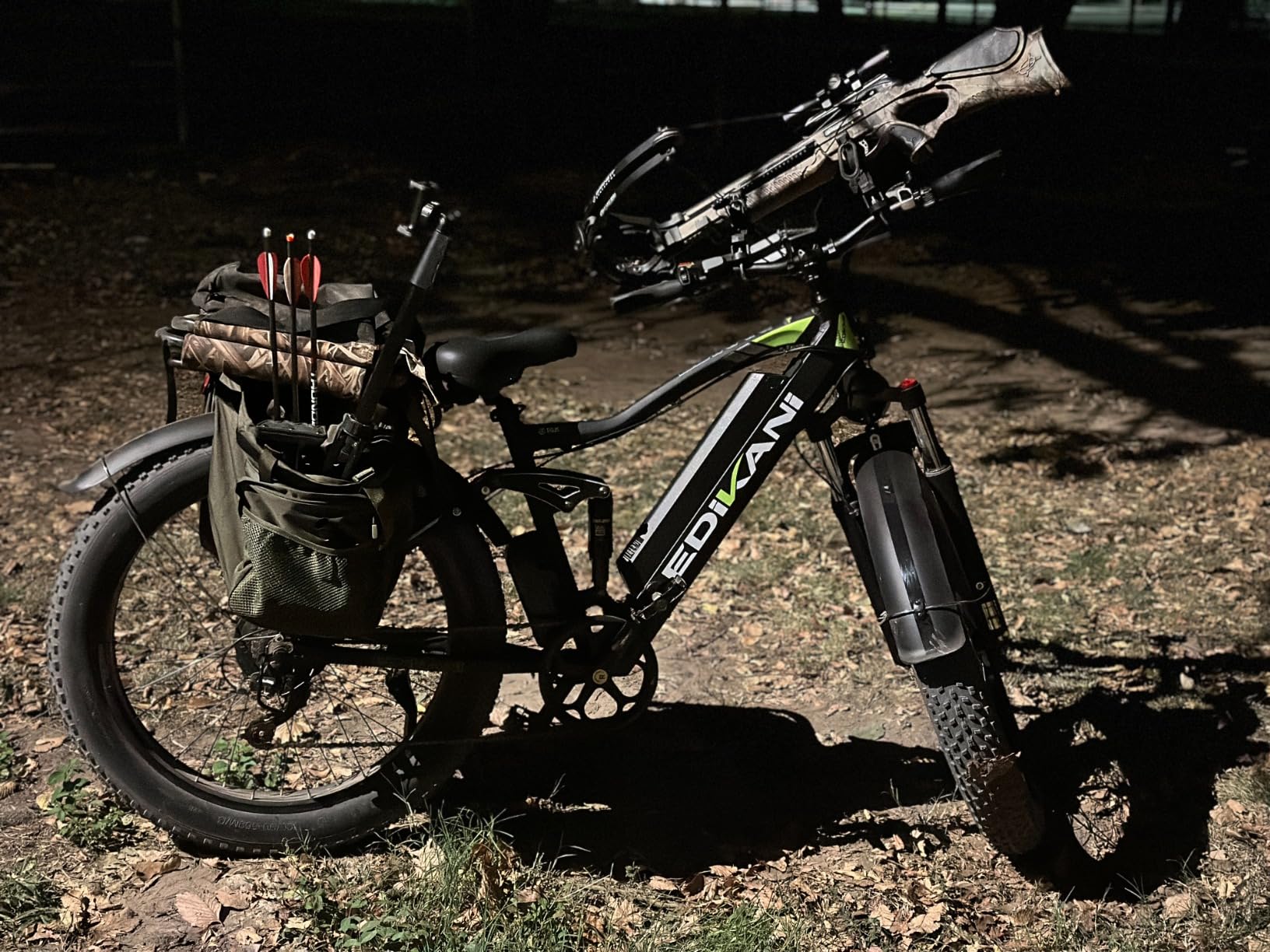 EDIKANI Electric Bike, Peak 2000W Full Suspension Ebike for Adults, 921.6WH Built-in Battery Mens Electric Bicycle 80 Miles Range Dual Hydraulic Brake - Customer Photo 1