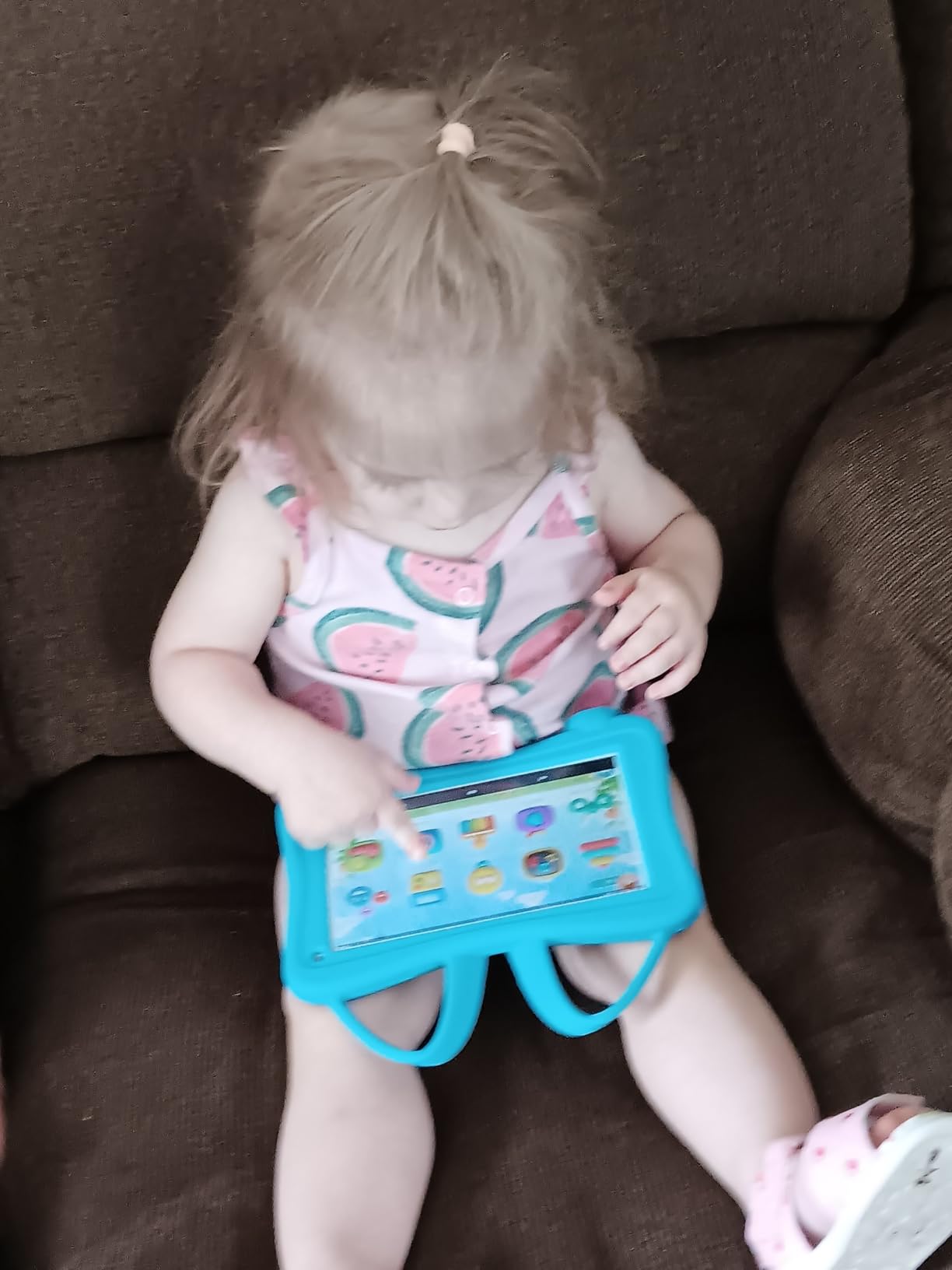 Trayoo Kids Tablet 7 Toddler Children's Learning Tablet with WiFi, YouTube, Parental Control, Durable Case Education Learning Apps for Boys Girls - Customer Photo 2