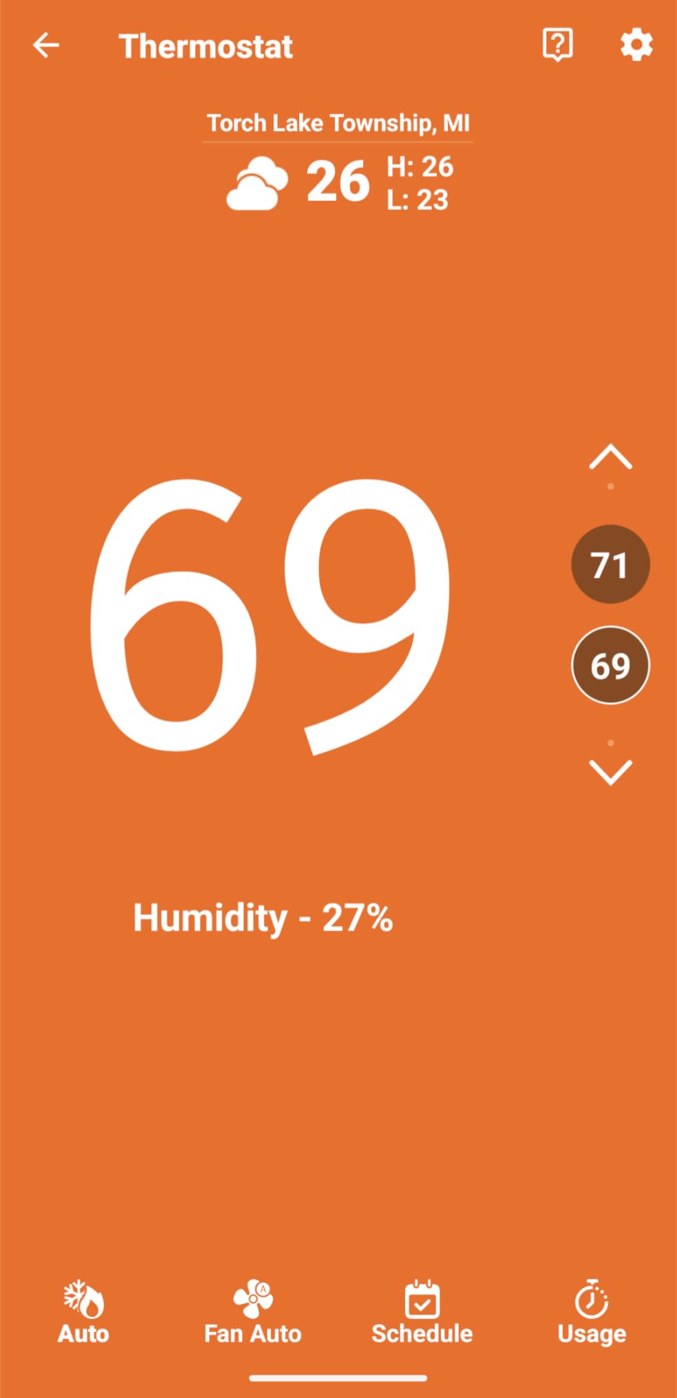 Sensi Lite Smart Thermostat, Data Privacy, Programmable, Wi-Fi, Easy DIY, Works With Alexa, Energy Star Certified, ST25, Most Systems C-Wire Not Required - Customer Photo 1