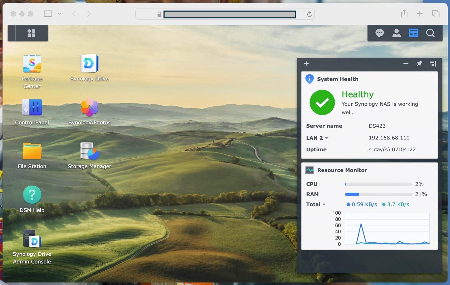 Synology 4-Bay DiskStation DS423 (Diskless) customer photo 1