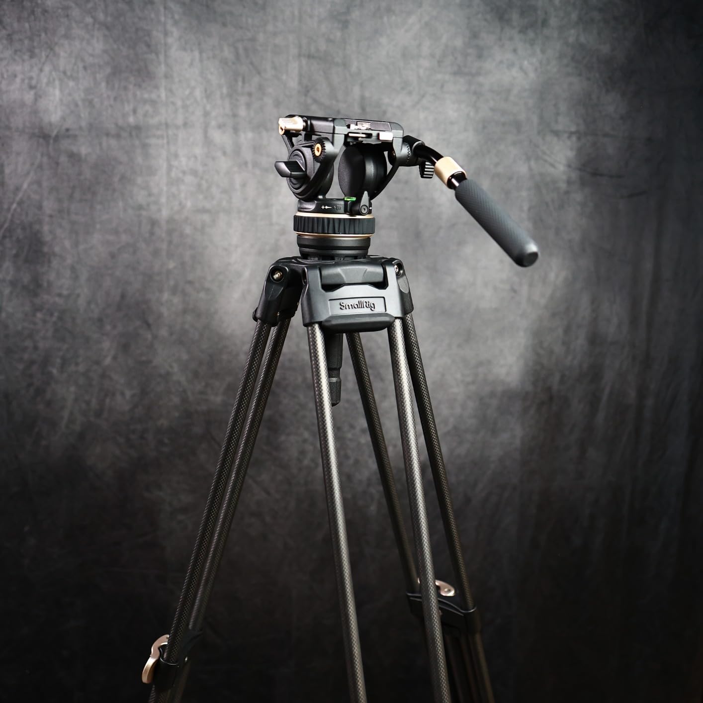 SmallRig AD-100 FreeBlazer Heavy-Duty Carbon Fiber Tripod System, 78