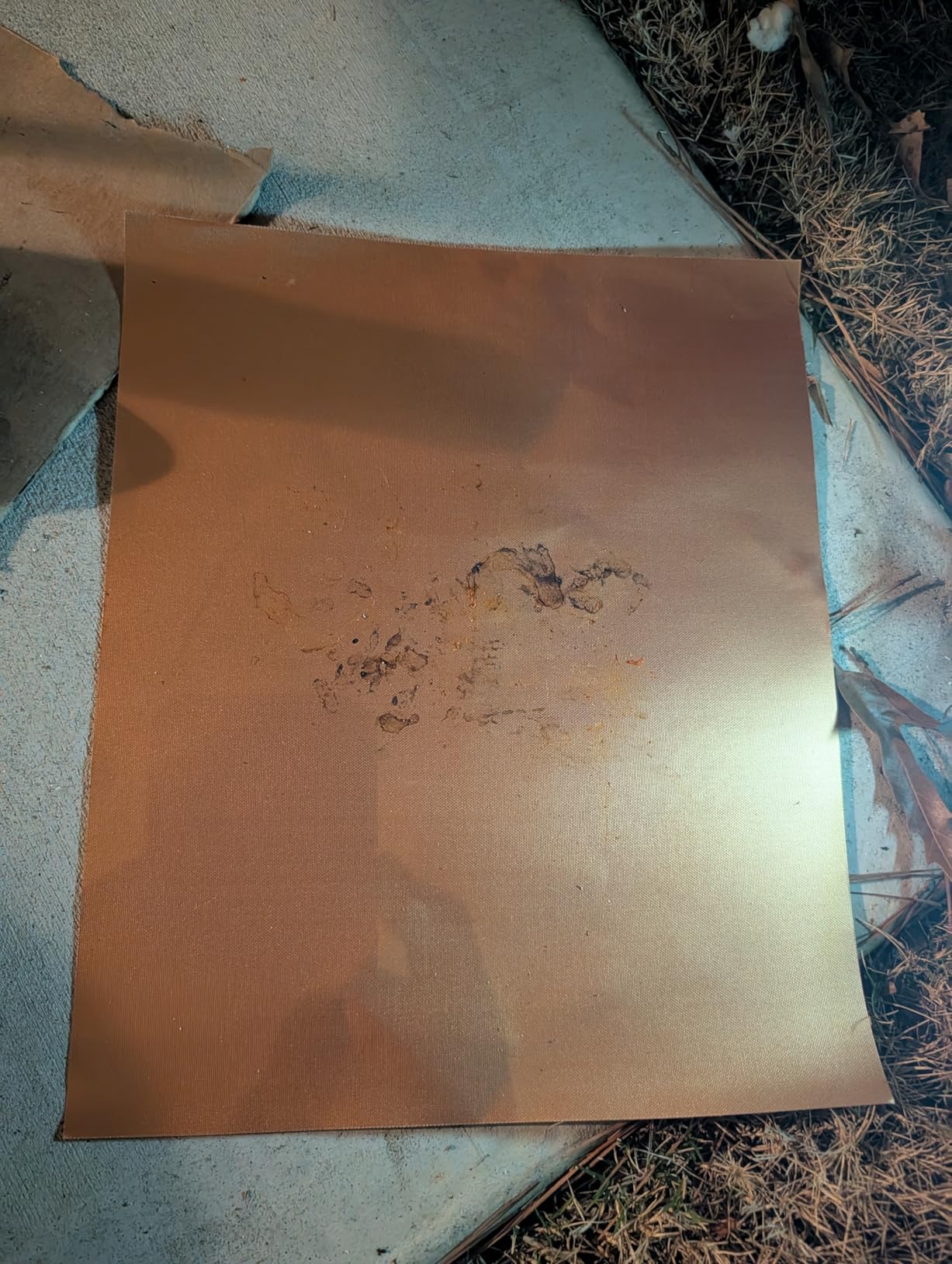 UBeesize Copper Grill Mats for Outdoor Grill – 6 Pack Heavy-Duty, Non-Stick BBQ Grilling Mat & Baking Mats, Reusable, Easy-Clean for Gas, Charcoal, Electric Grills (15.75 x 13 Inch) - Customer Photo 2