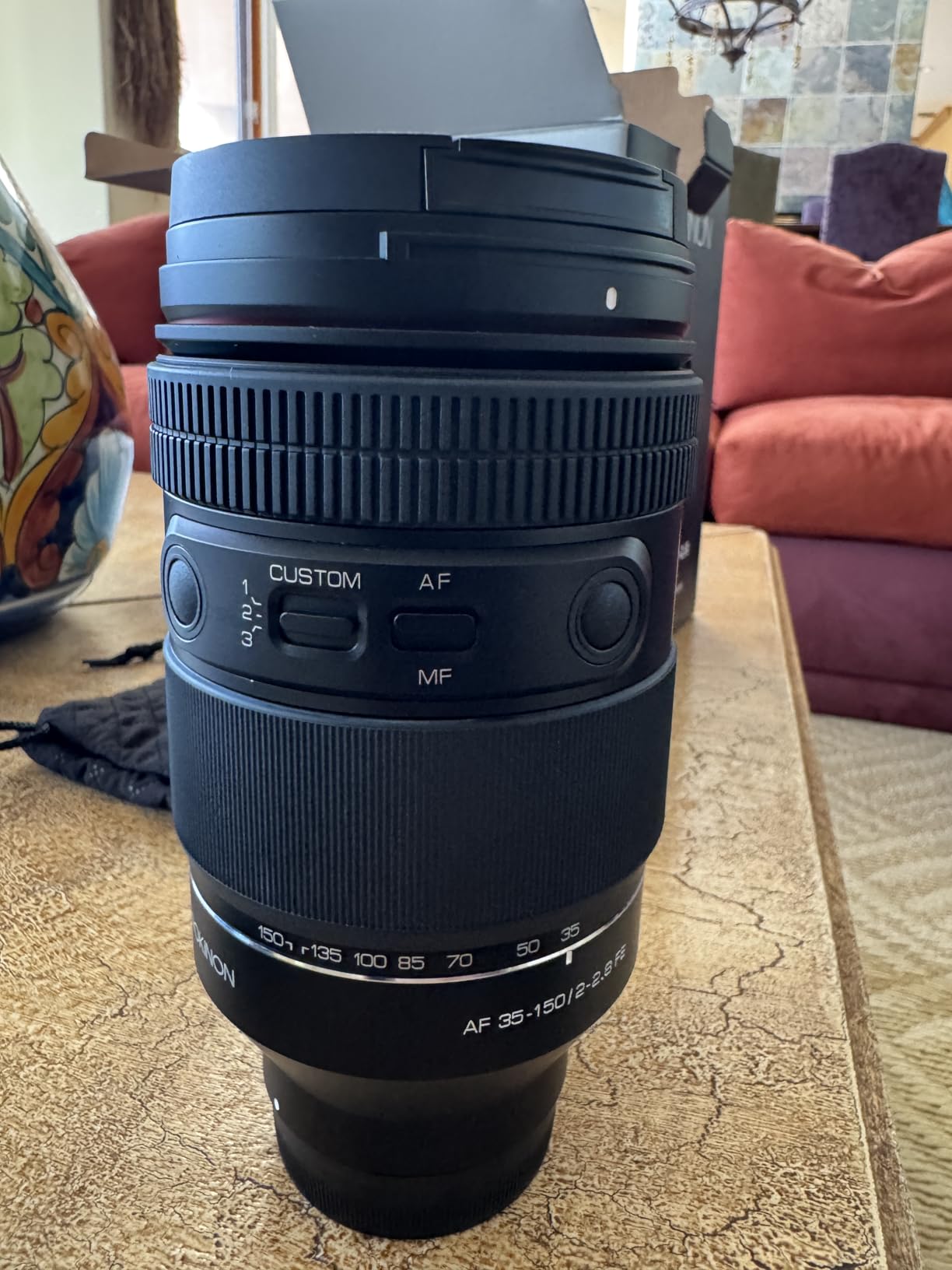 Rokinon 35-150mm AF F2.0-F2.8 Zoom Lens for Sony E Mount – Weather-Sealed, Linear STM Autofocus, Custom Switches, 9-Blade Aperture, Ideal for Portraits, Events, Travel - Customer Photo 2