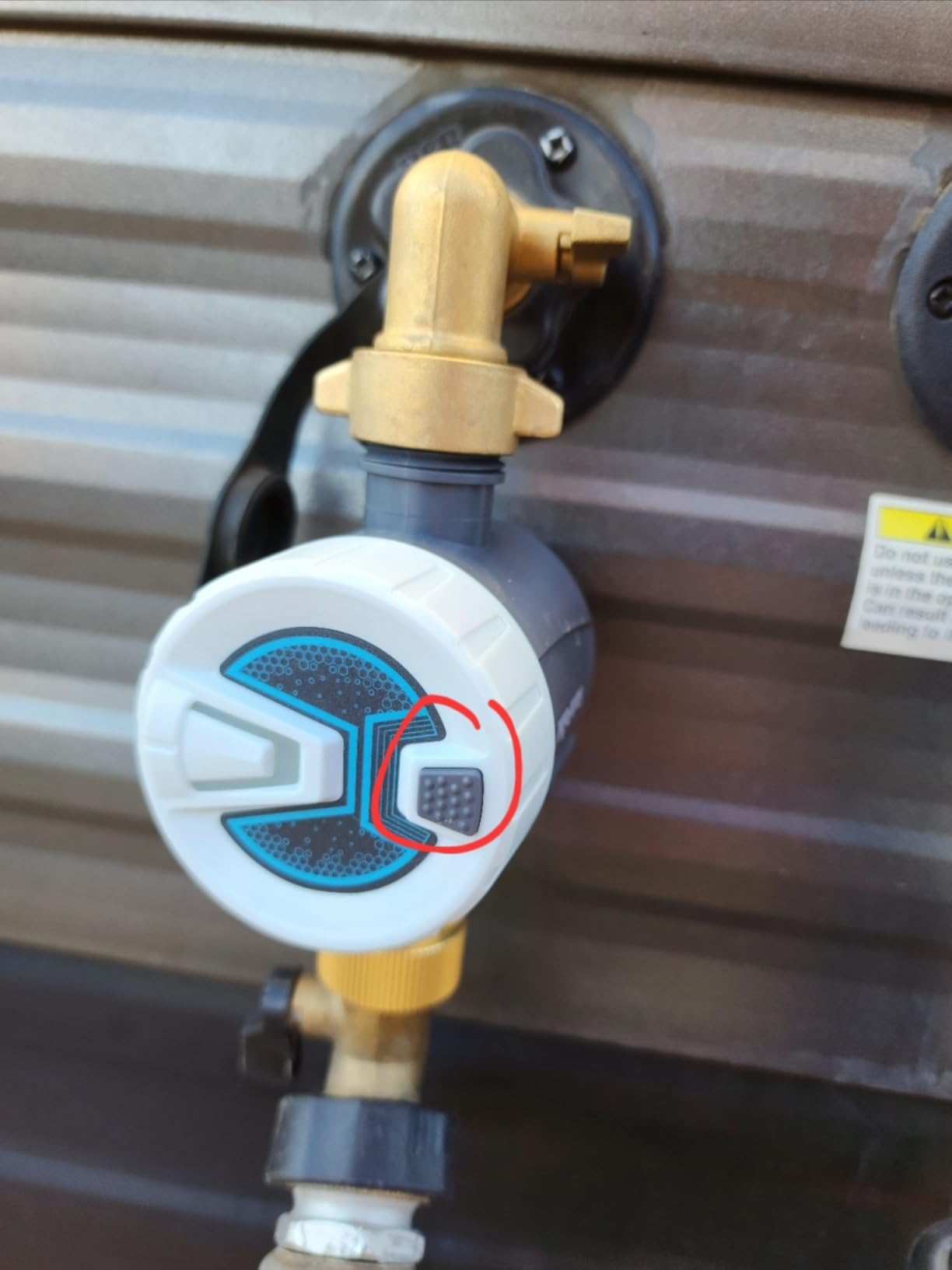 RAINPOINT Sprinkler Timer, WiFi Water Timer for Garden Hose, Smart Irrigation Controller, APP Remote Control (2.4Ghz WiFi Connection) - Customer Photo 1