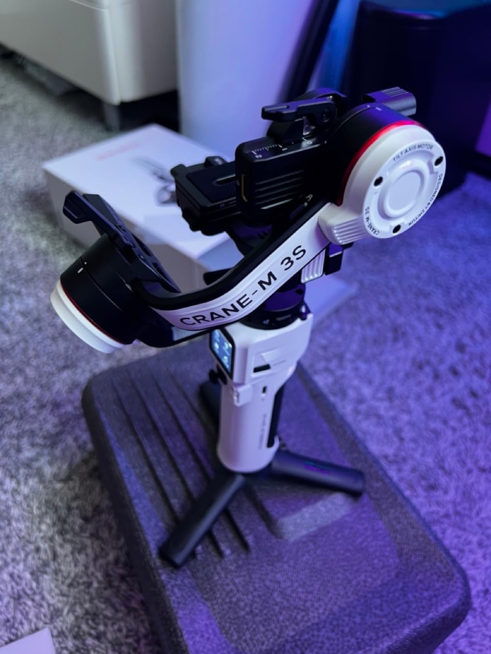 Zhiyun Crane M3S Handheld Gimbal 3-Axis Stabilizer All in One Design for Mirrorless Cameras Like Sony,Canon,Smartphone Like iPhone,Sumsung,Action Cameras Like Gopro (Crane M3 Upgrade Version in 2023) customer photo 2