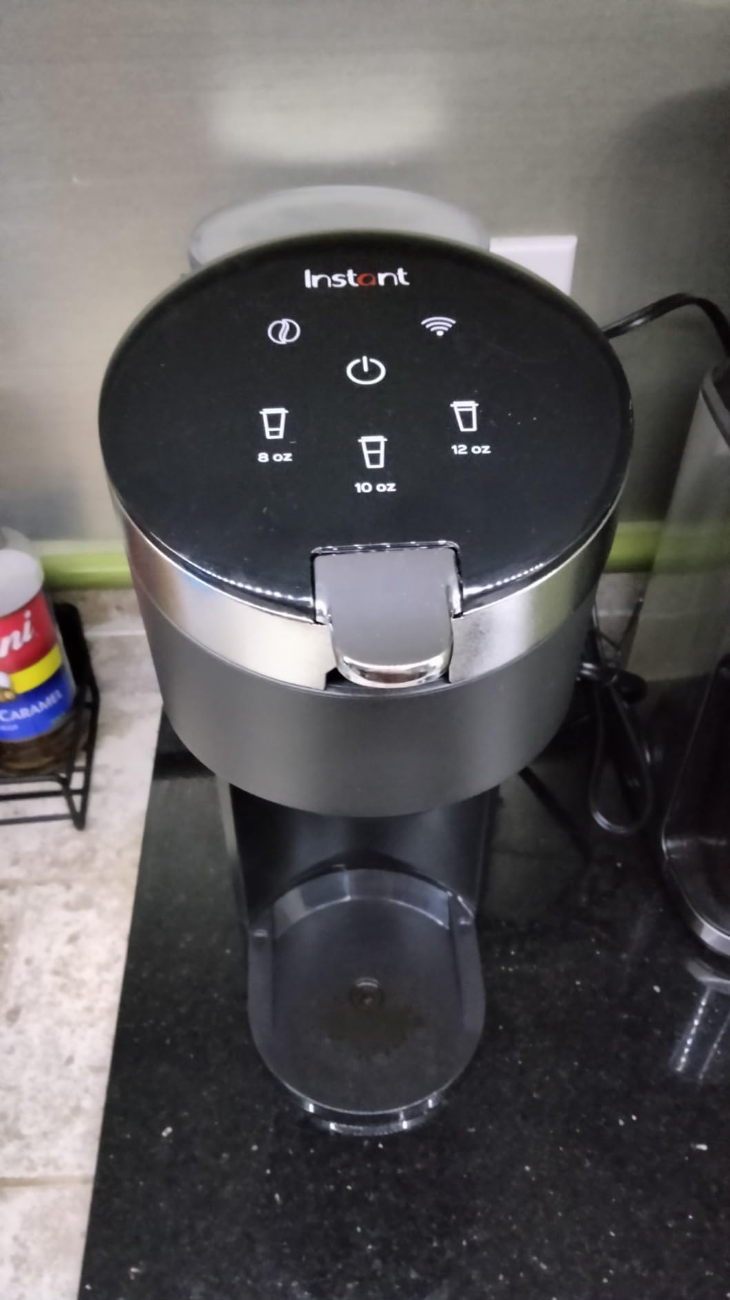 Instant Solo WIFI Connect Single Serve Coffee Maker, From the Makers of Instant Pot, Coffee Brewer, Includes Reusable Coffee Pod & Bold Setting, Brew 8 to 12oz., 40oz. Water Reservoir, Black - Customer Photo 2