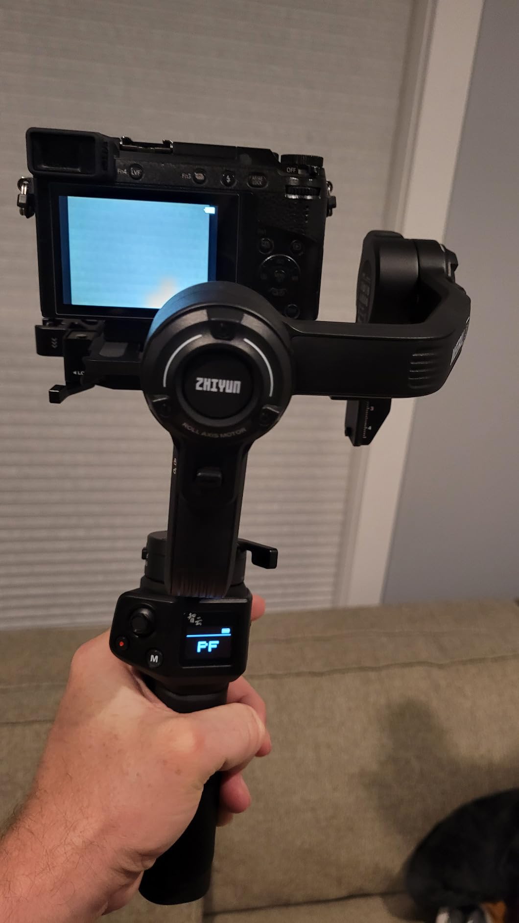 Zhiyun Weebill 3S Combo 3-Axis Gimbal Stabilizer for DSLR and Mirrorless Camera Compatible with Sony Nikon Canon Panasonic LUMIX Extendable Sling Grip Integrated Fill Light PD Fast Charge - Customer Photo 2