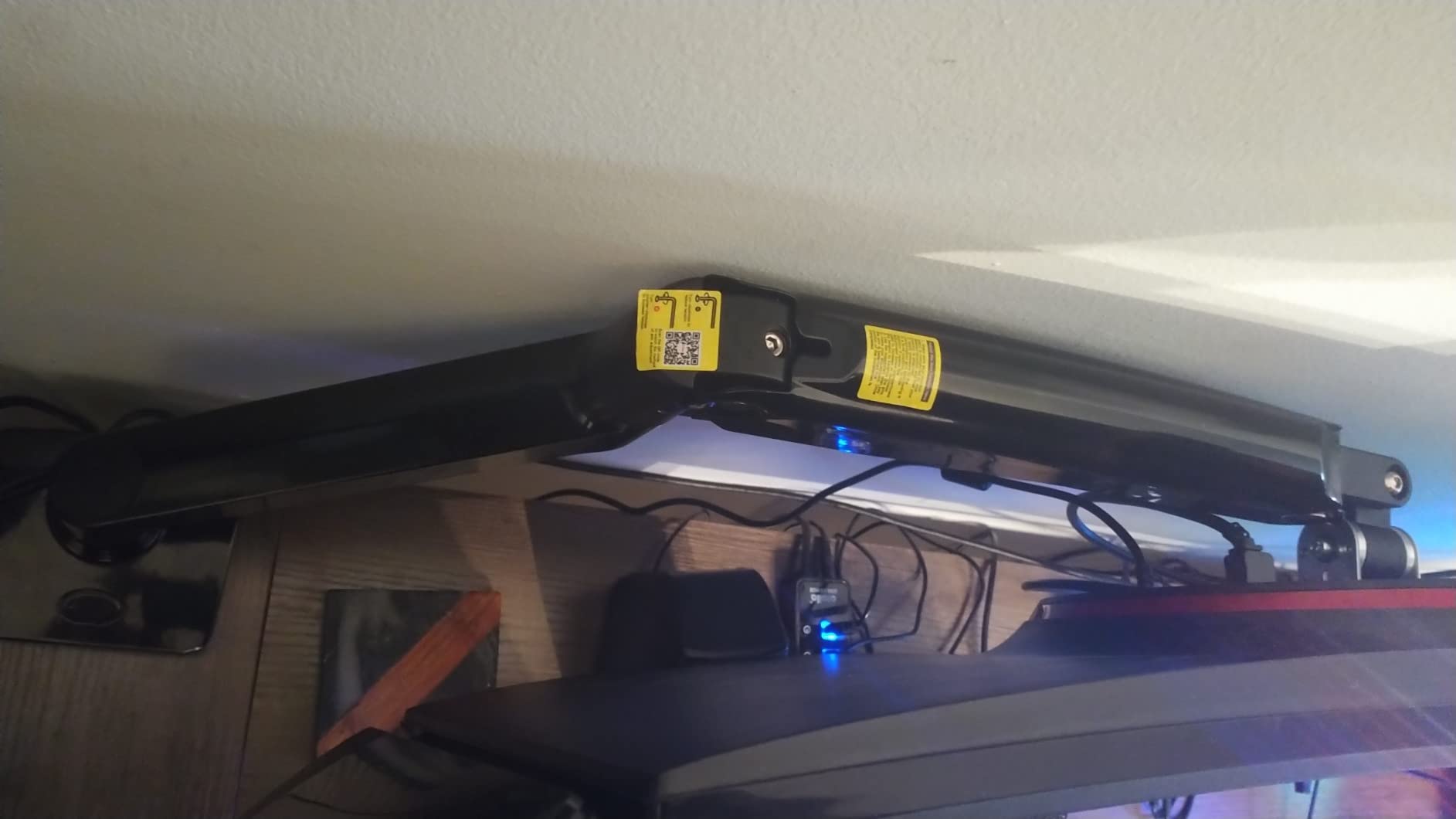 SEDETA L Shaped Gaming Desk, Reversible Computer Desk with Power Outlet and Pegboard, Gaming Desk with Led Lights, Keyboard Tray and Storage Bag for Home Office, Black - Customer Photo 1