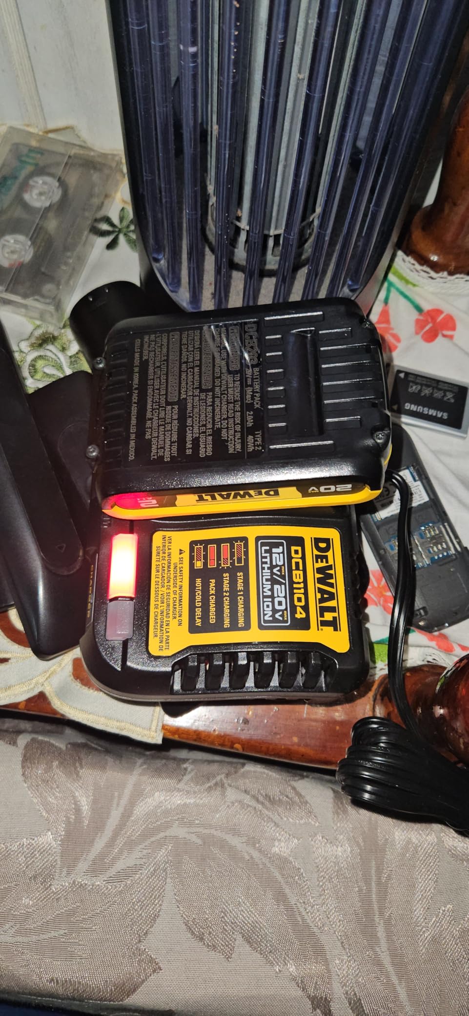 DEWALT 20V MAX Cordless Drill and Impact Driver, Power Drill Brushless 2-Tool Power Tool Combo Kit, Includes 2 Batteries, Charger and Bag (DCK277D2) - Customer Photo 1