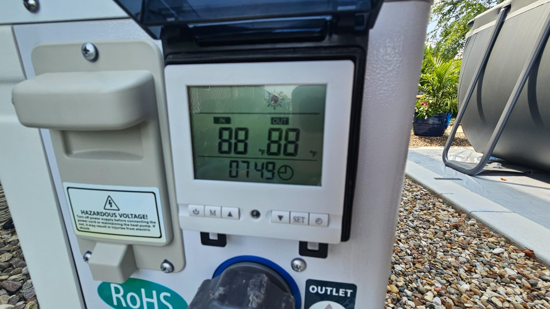 FibroPool Swimming Pool Heat Pump - FH135 35,000 BTU - for Above and Inground Pools and Spas - High Efficiency, All Electric Heater - No Natural Gas or Propane Needed - Customer Photo 2