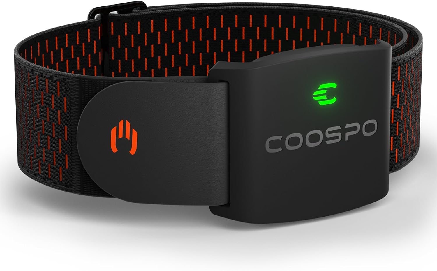 COOSPO HW9 Bluetooth 5.0 ANT+ Heart Rate Monitor Armband with HR Zones/Calories Burned, Optical HRM Sensor for Fitness Training/Cycling/Running,Compatible with Peloton,DDP Yoga,Wahoo - Customer Photo 1