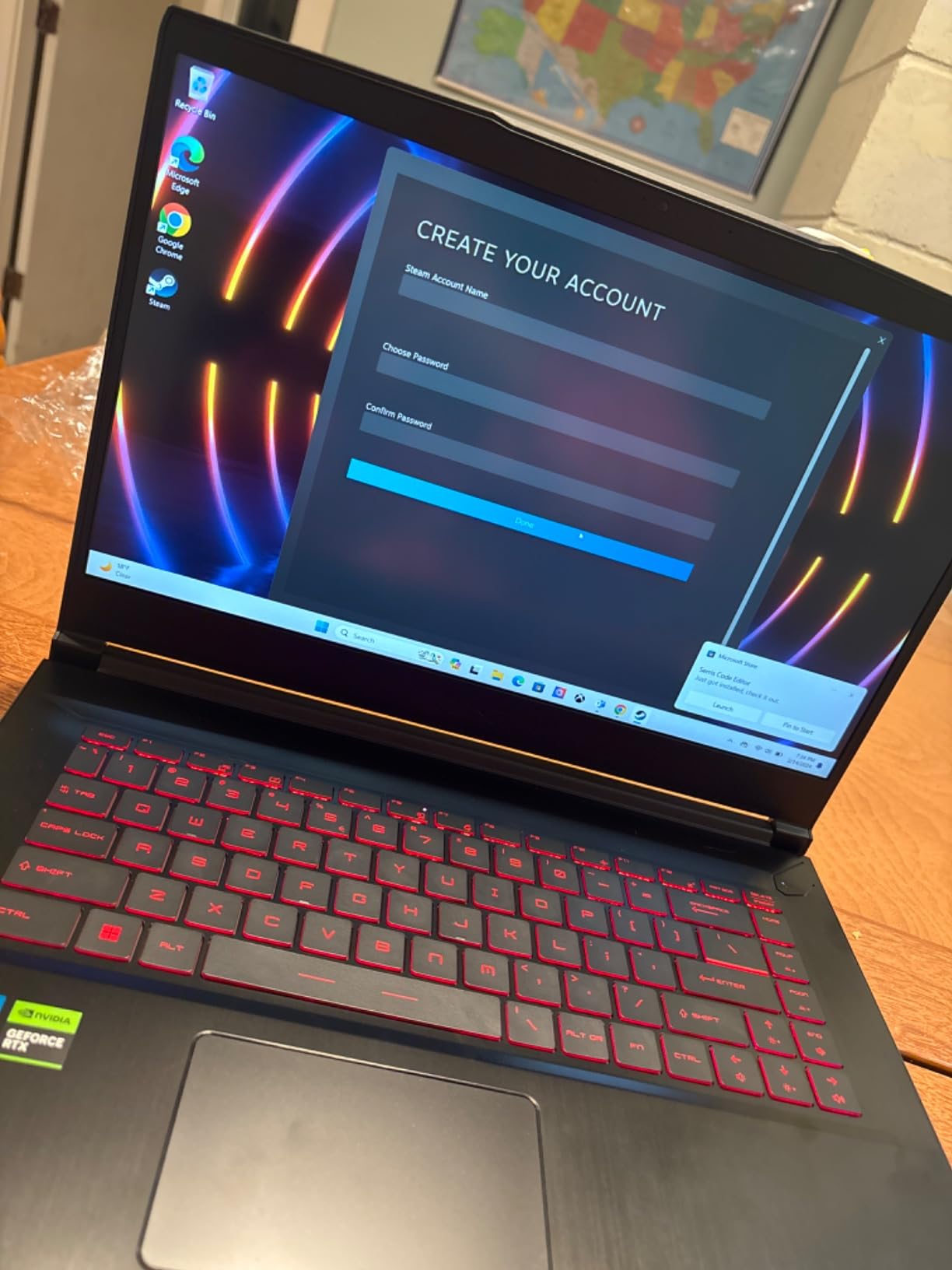 msi Thin GF63 Gaming Laptop: Intel Core i5-12450H GeForce RTX 2050, 15.6