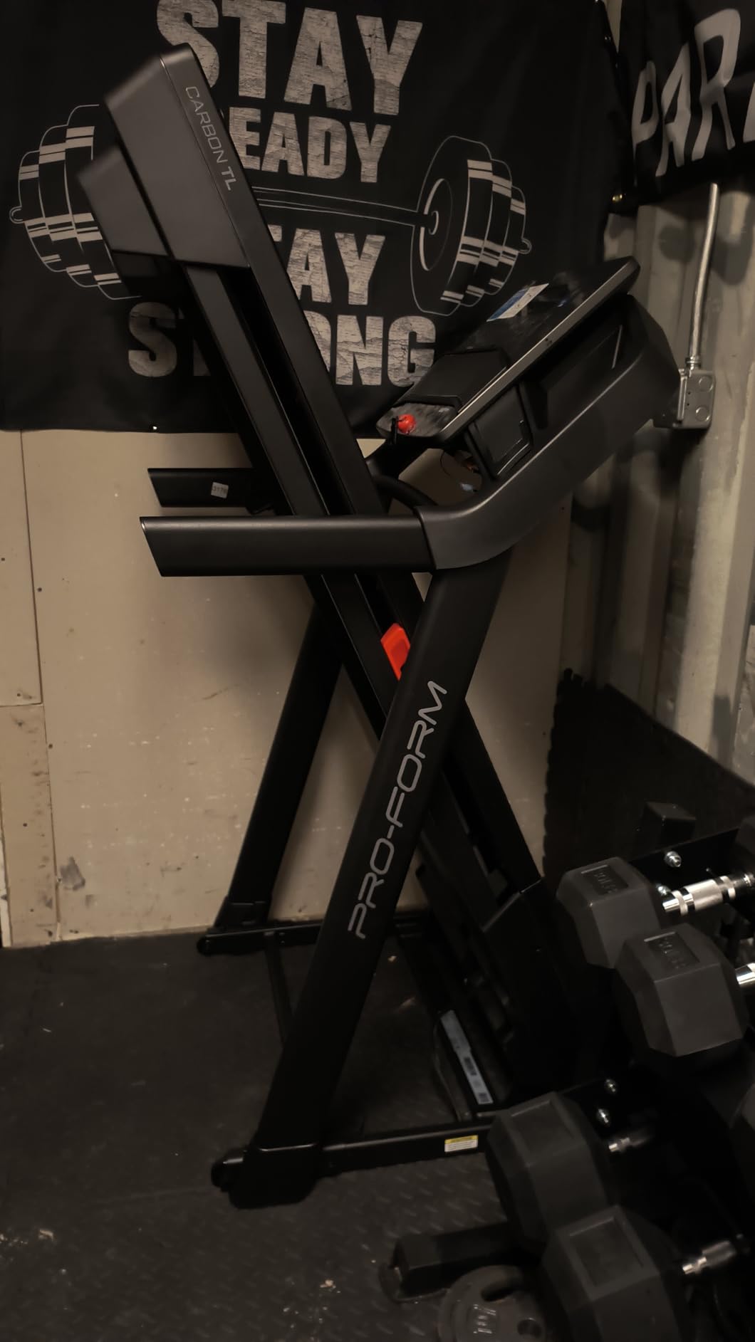Proform Carbon Treadmills: Treadmills for Walking and Running with Built-in Fan and SpaceSaver Design - Customer Photo 1