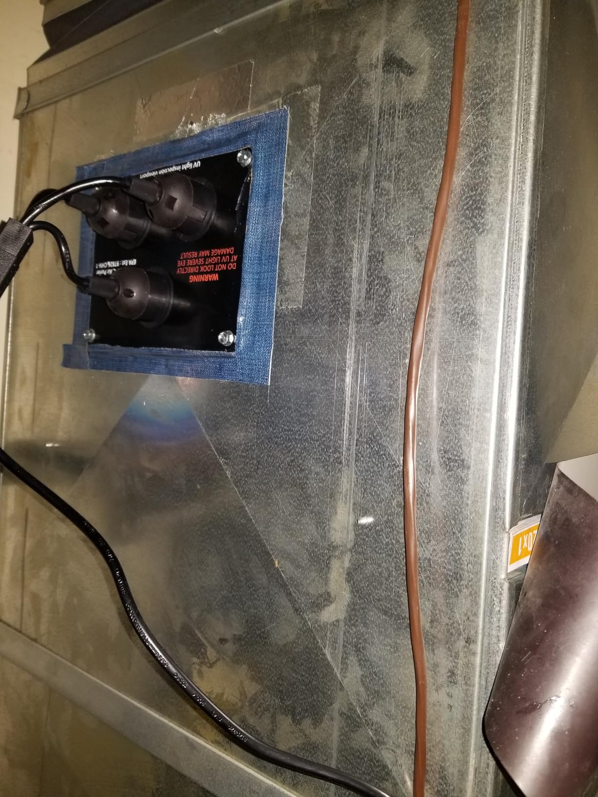 UV Light for AC System, UV-C lamp for Whole House, Germicidal Duct Uv Light Hvac uv light (90 watts) - Customer Photo 2