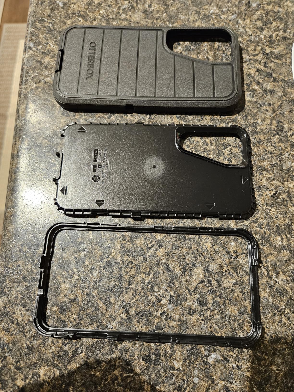 OtterBox Galaxy S23 Defender Series Case - Black, Tough and Durable - with Port Protection - Case Only - Microbial Protection - No Retail Packaging - Customer Photo 2