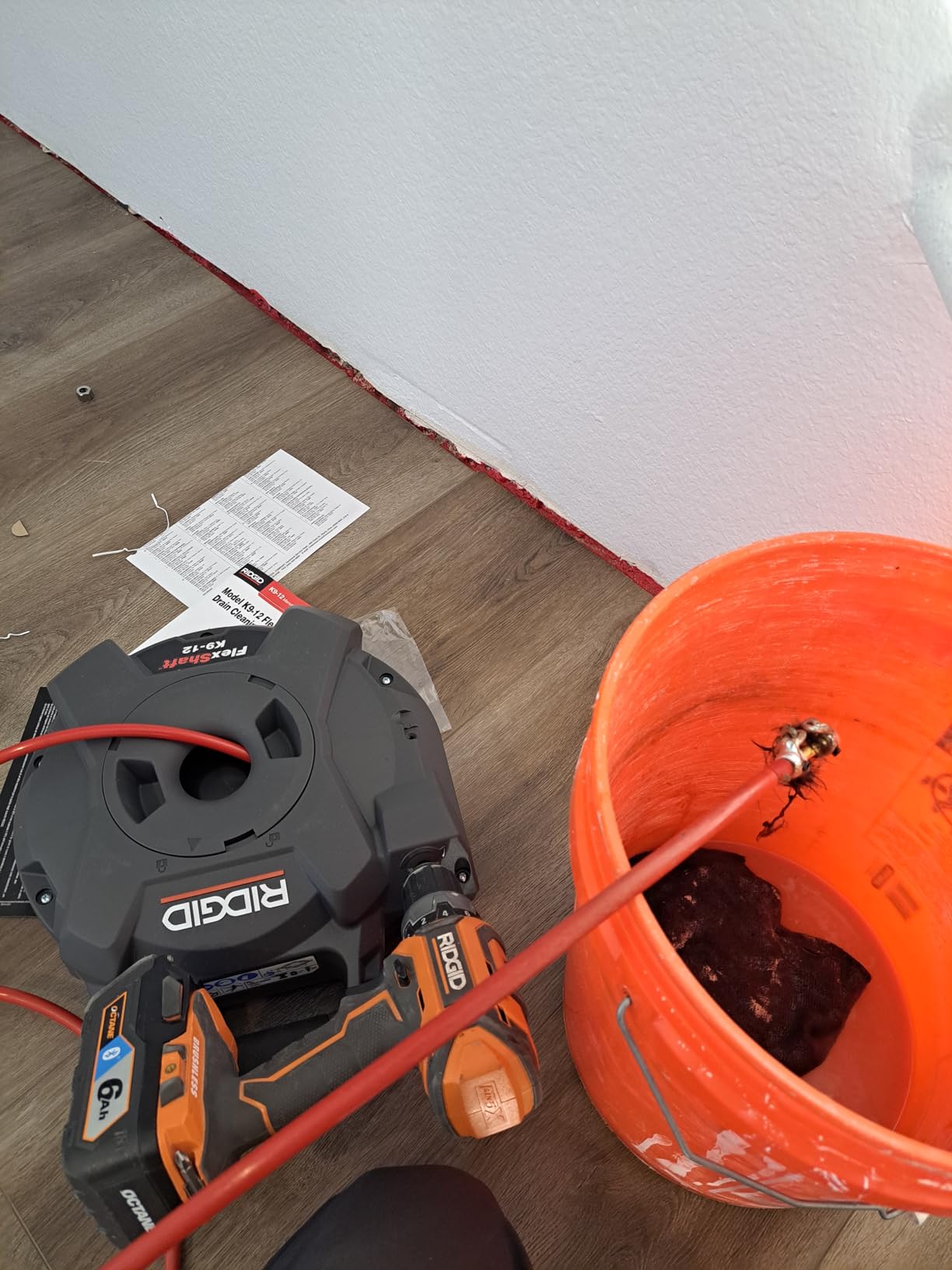 RIDGID 74978 K9-12 FlexShaft 1/4