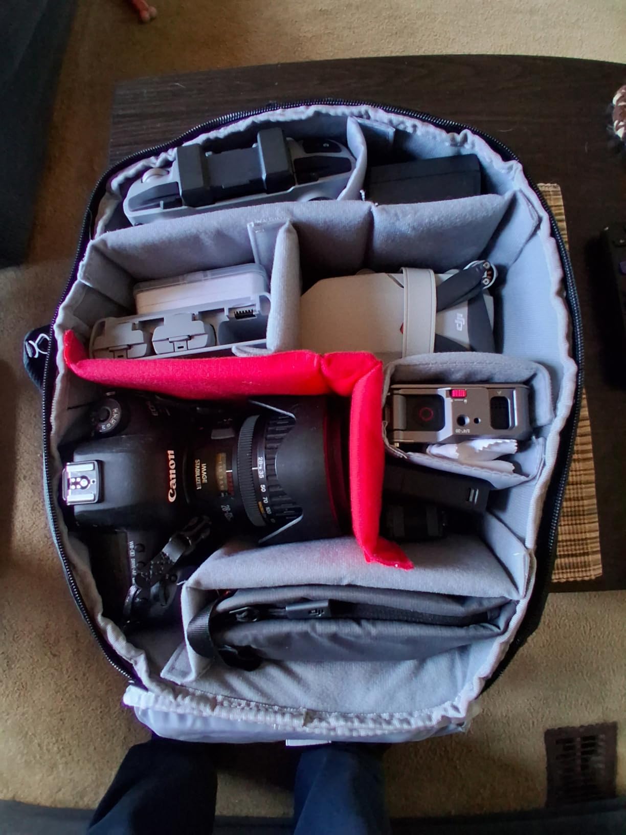 BAGSMART Camera Backpack - Expandable DSLR SLR Camera Bags for Photographers, Photography Travel Backpack with 15.6