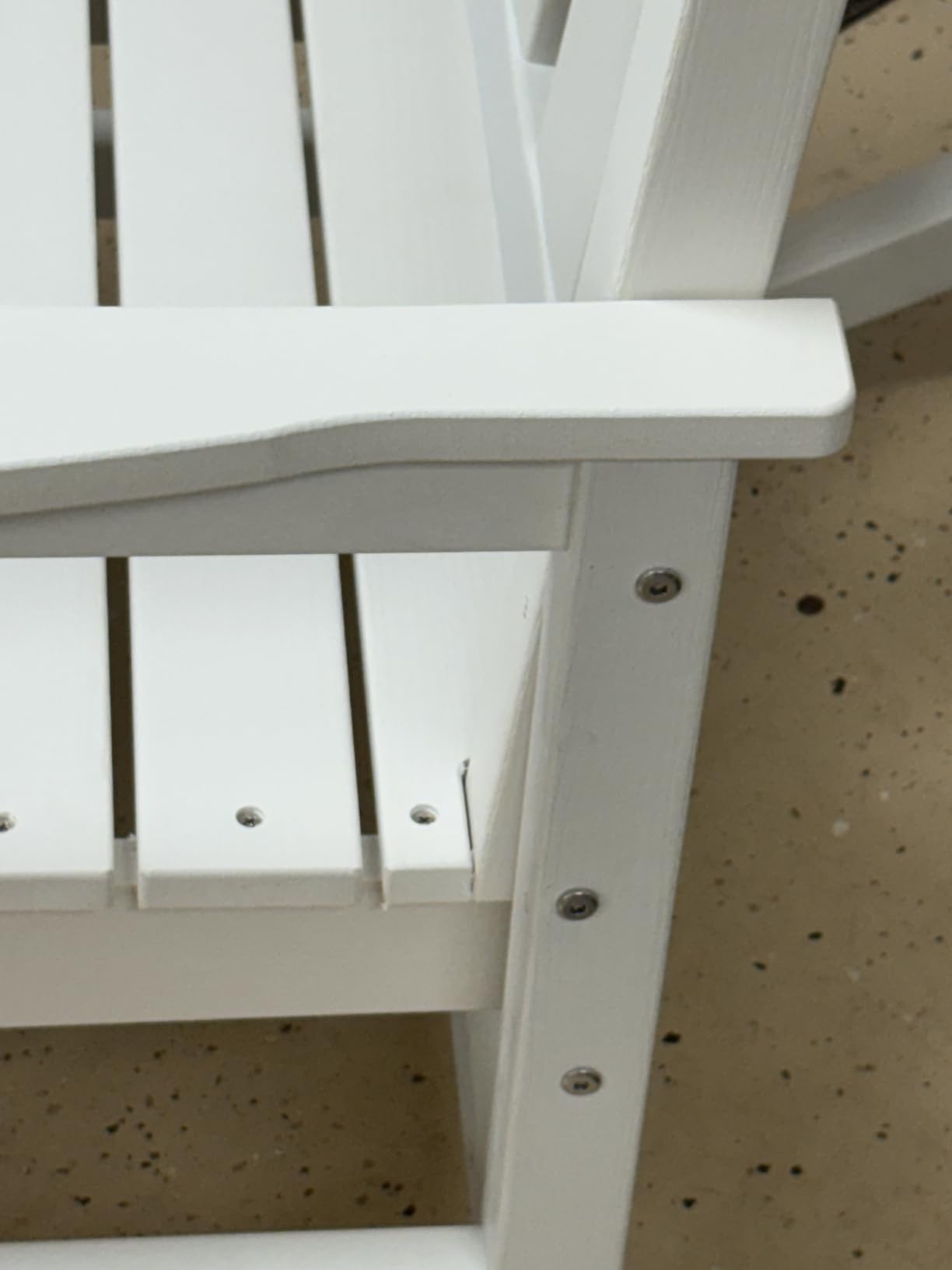 KINGYES Oversized Outdoor Rocking Chair Set of 2, All-Weather Patio Rocking Chairs for Porch, HDPE Outdoor Patio Rockers with High Back & Wide Seat for Garden, Lawn, Black - Customer Photo 4