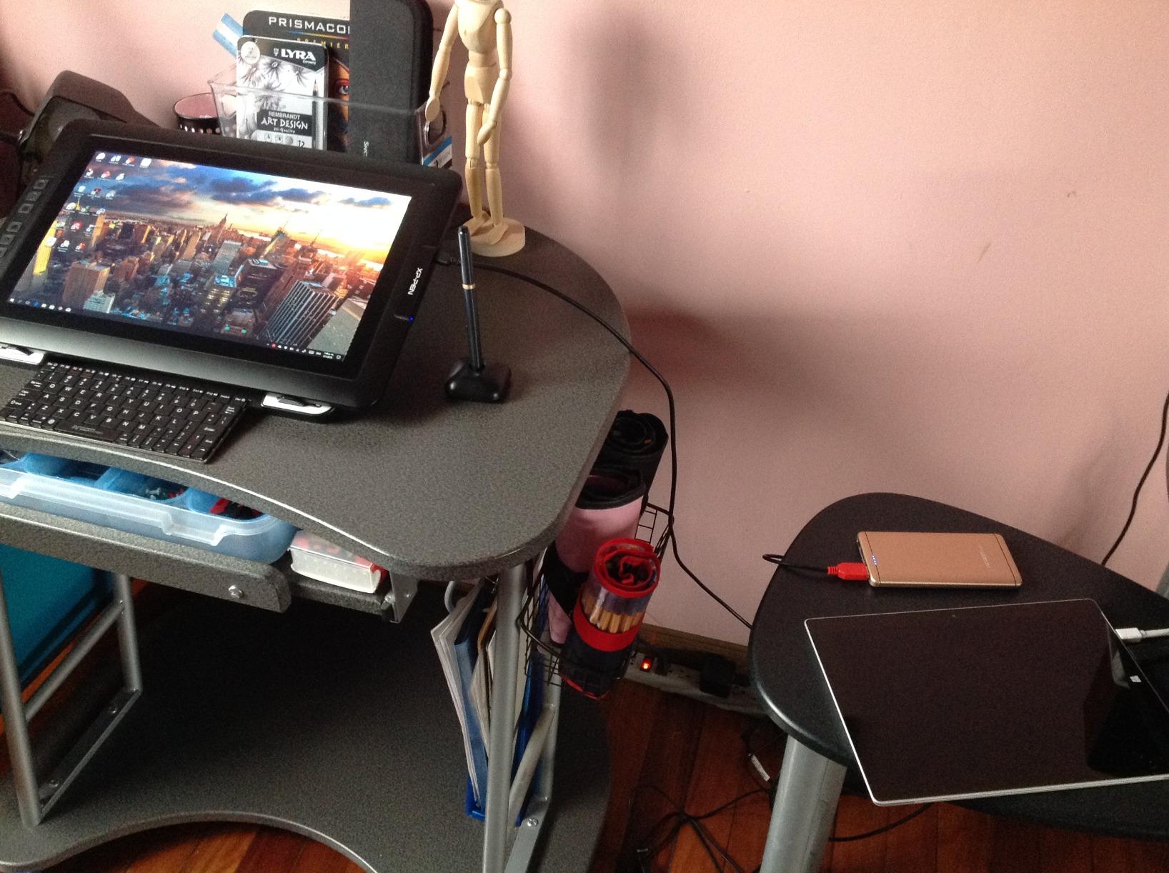 Artist Pro 16 Gen2 2.5K 16 inch QHD Drawing Tablet with Full Laminated Anti-Glare Screen 16384 Pressure Levels X3 Pro Battery-Free Stylus 159% sRGB Tilt Graphic Drawing Tablet with Mini Keydial customer photo 1