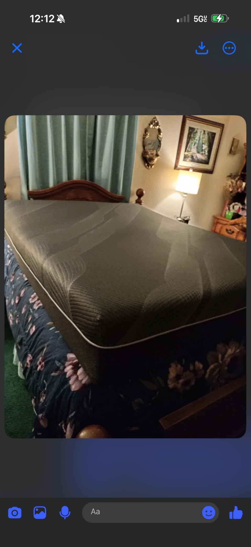 Dyonery California King Size Mattress, 14 Inch Gel Memory Foam, Cooling & Back Pain Relief, CertiPUR-US Certified, Fiberglass Free, Foam Made in USA, Medium - Customer Photo 1