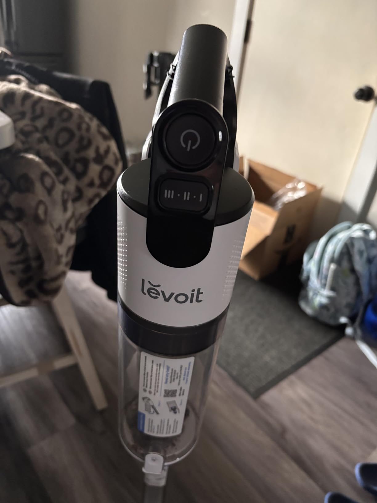 LEVOIT Cordless Vacuum Cleaner, Stick Vac with Tangle-Resistant Design, Up to 50 Minutes, Powerful Suction, Rechargeable, Lightweight, and Versatile for Carpet, Hard Floor, Pet Hair, LVAC-200 - Customer Photo 1