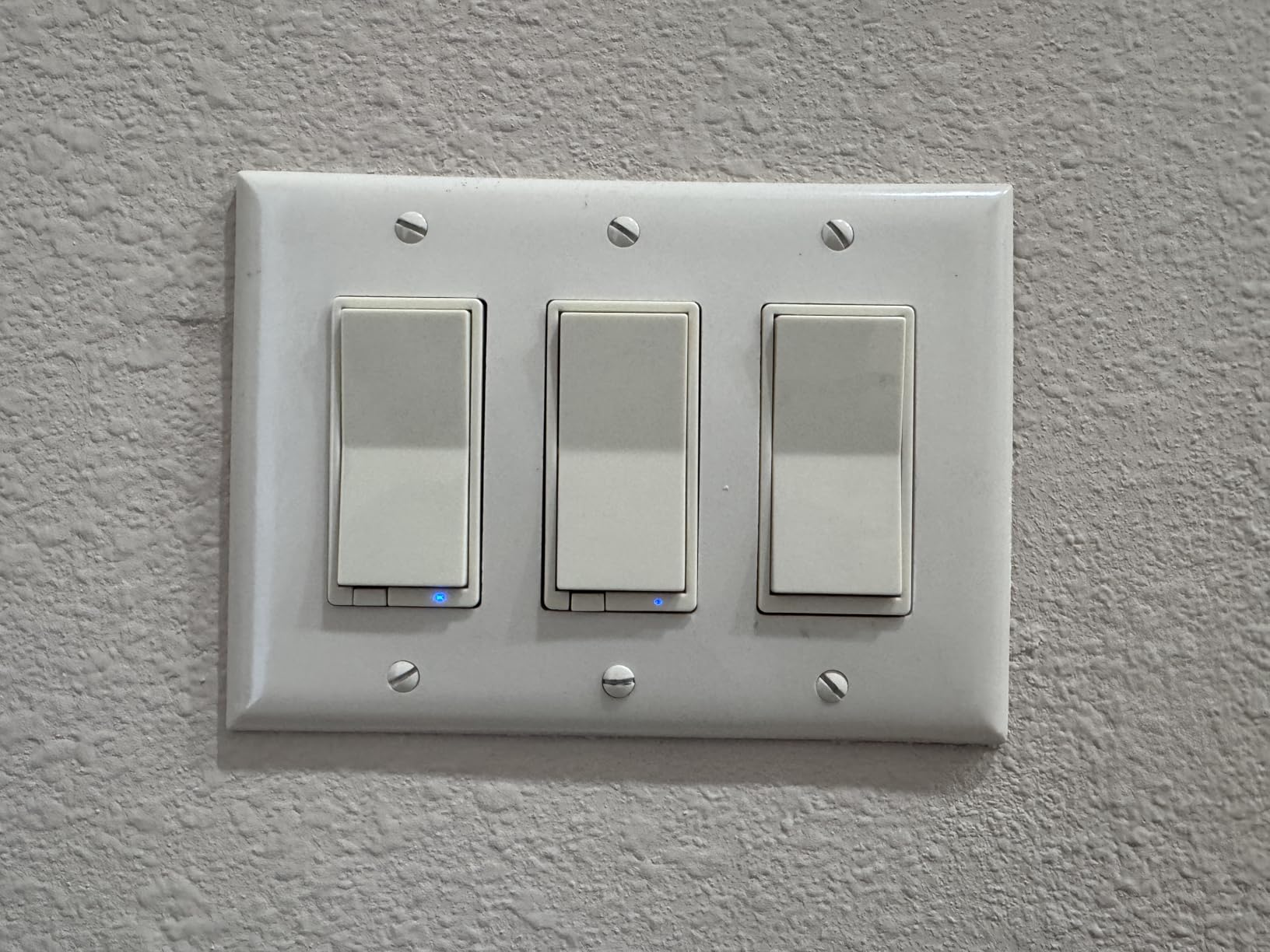 Enbrighten 700 Series Z-Wave Light Dimmer with QuickFit & SimpleWire, 3-Way Ready, Works with Alexa, Google Assistant, Z Wave Hub Required, Repeater/Range Extender, Smart Switch, White & Almond, 58438 - Customer Photo 1