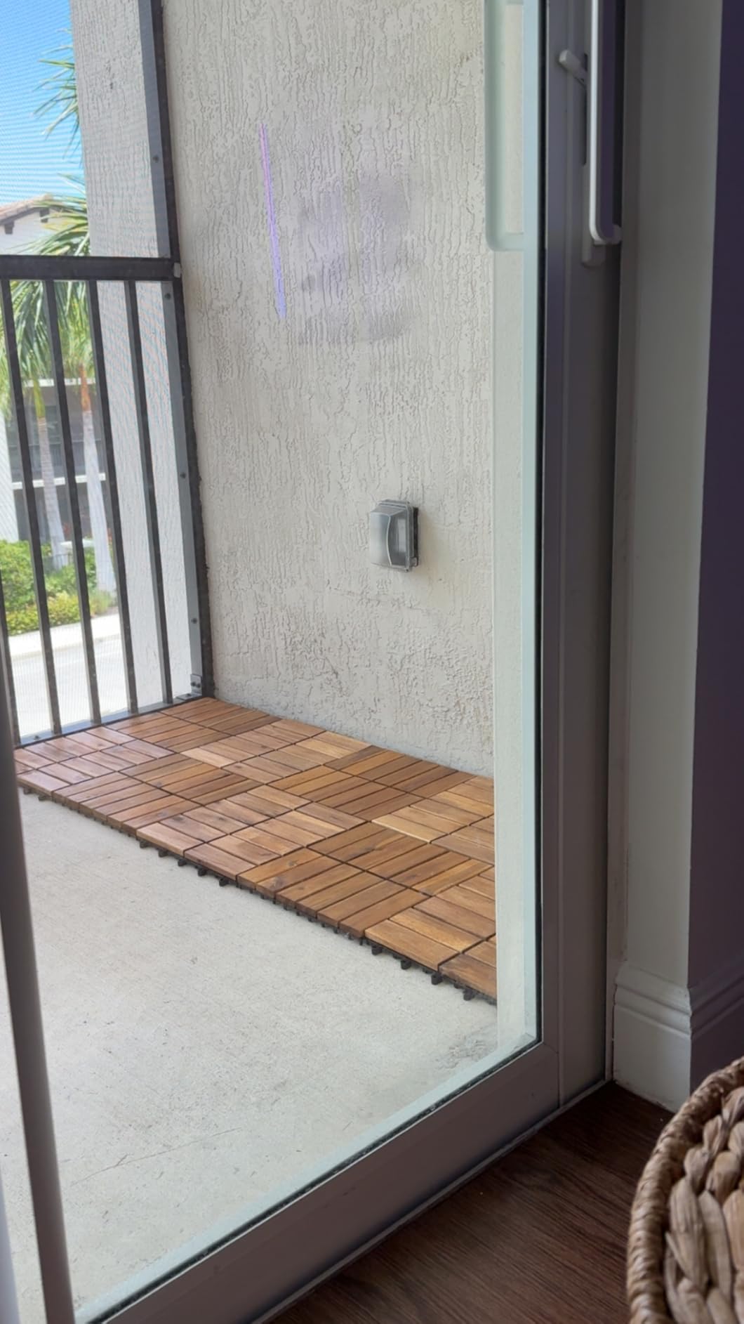 IDZO Wood Plastic Composite Deck Tiles Set of 10, Sustainable FSC Composite Decking Resist Rust, Water, Weather, Easy to DIY & Maintain, Ideal for Patios, Balconies, Rooftops, Decks - Grey - Customer Photo 1