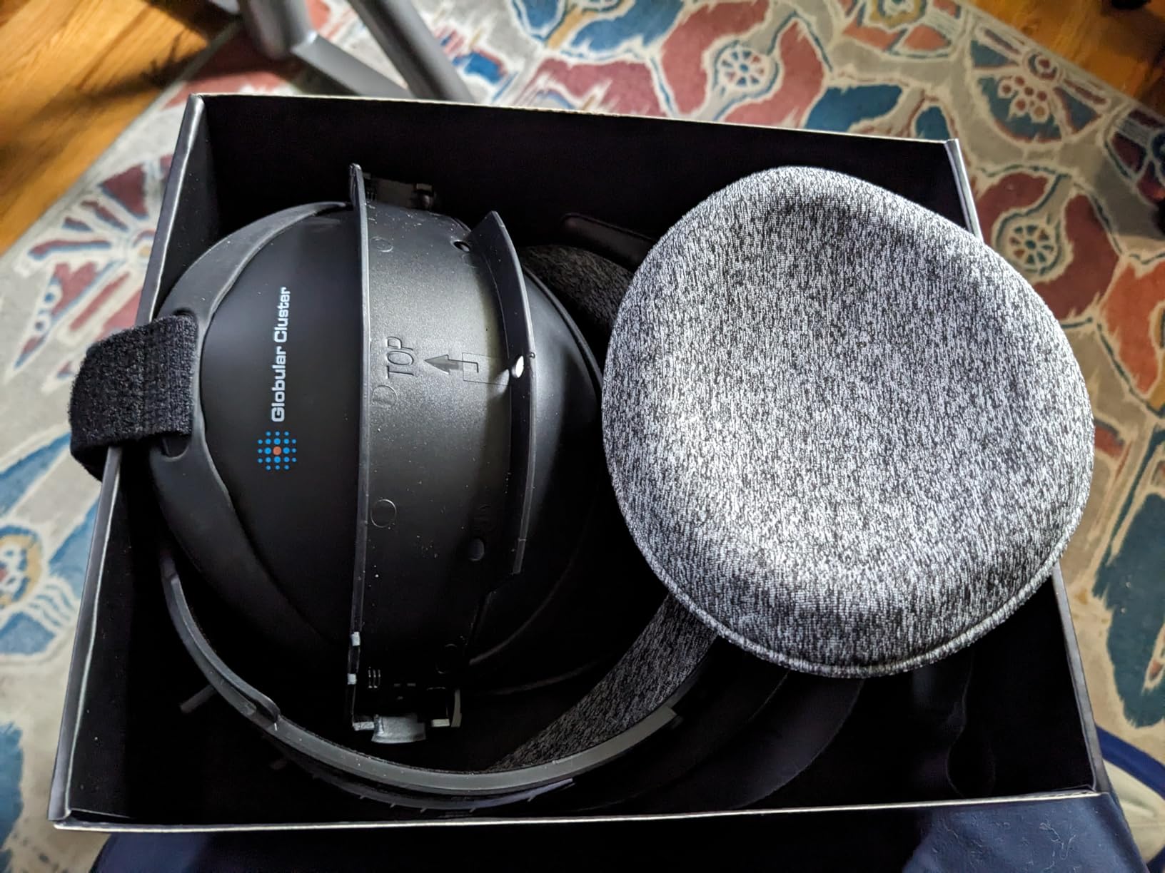 Globular Cluster CMP2 Comfortable Mod for PS VR 2 - Sweet Spot Keeper- Weight Balancer-Soft Forehead Pad-Bigger Softer Anti-Slip Rear Pad - Customer Photo 5