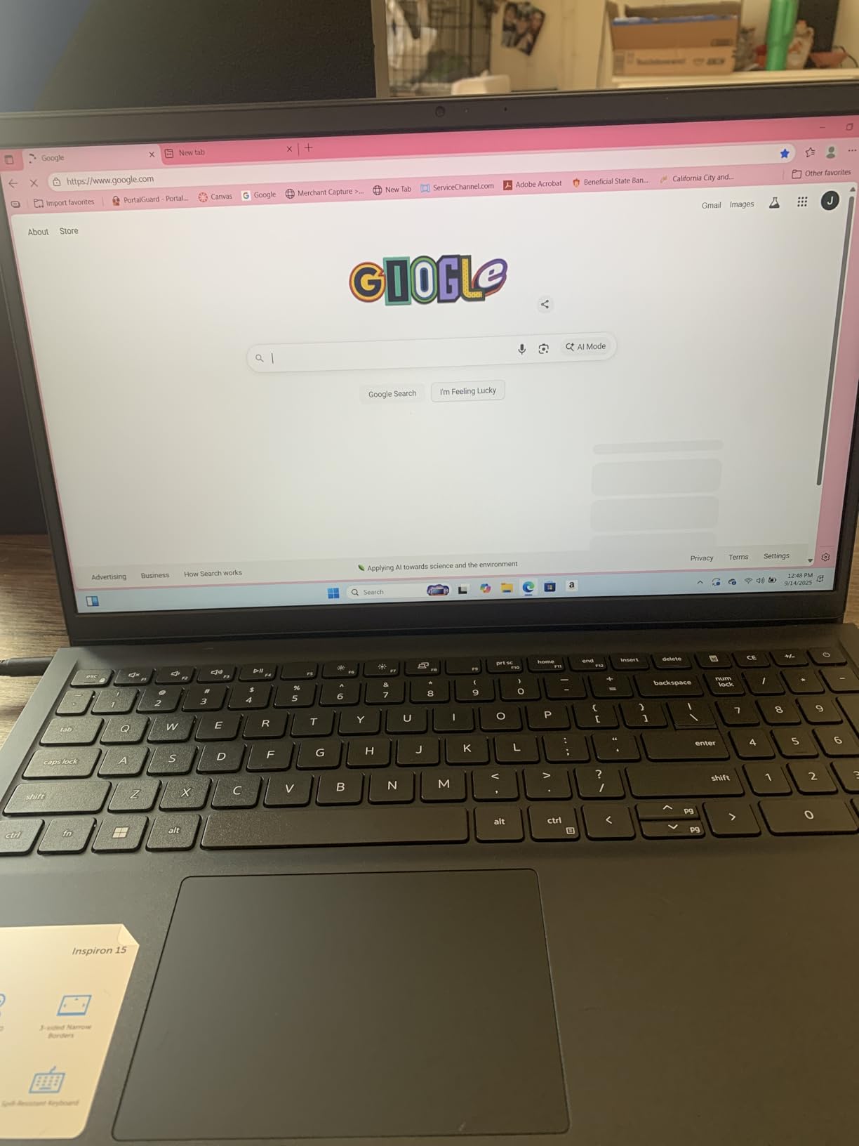 Dell Inspiron 15 3000 3520 Business Laptop Computer[Windows 11 Pro], 15.6'' FHD Touchscreen, 11th Gen Intel Quad-Core i5-1135G7, 16GB RAM, 1TB PCIe SSD, Numeric Keypad, Wi-Fi, Webcam, HDMI, Black - Customer Photo 1