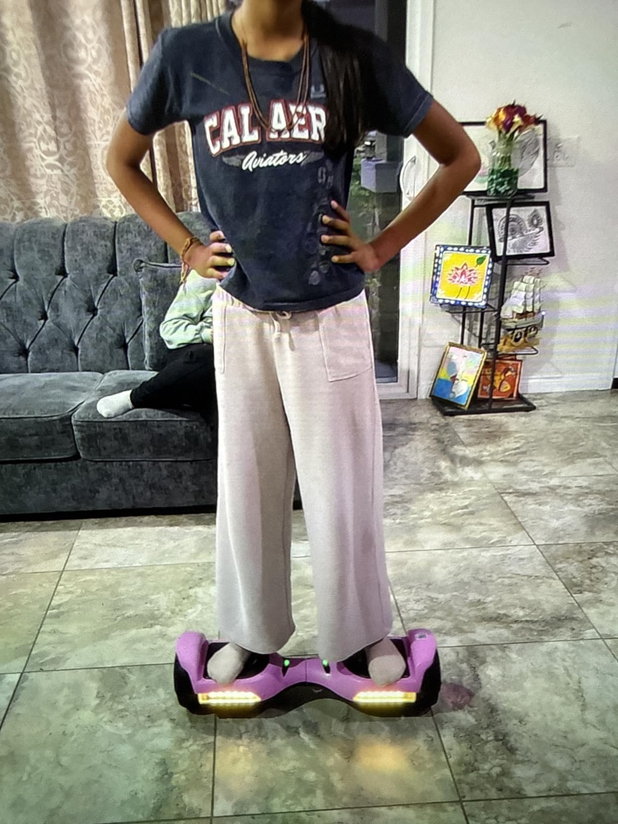 Gyroor Self Balancing Scooter New G13 All Terrain Balancing Scooter with LED Lights, Self Balancing Off Road with Bluetooth for Kids ages 6-12 and Adults - Customer Photo 2