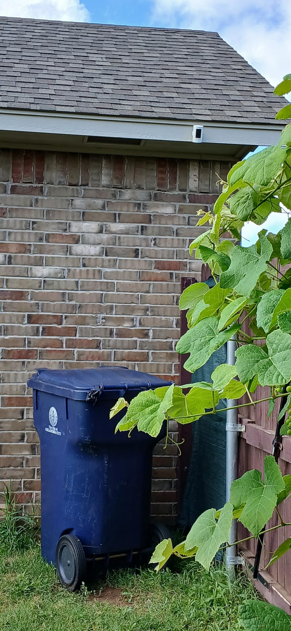 Ring Outdoor Cam (Stick Up Cam), Weather-resistant home or business security camera, outdoor ready, Live View, Color Night Vision, Two-Way Talk, motion alerts, Works with Alexa, 2-pack, White - Customer Photo 5