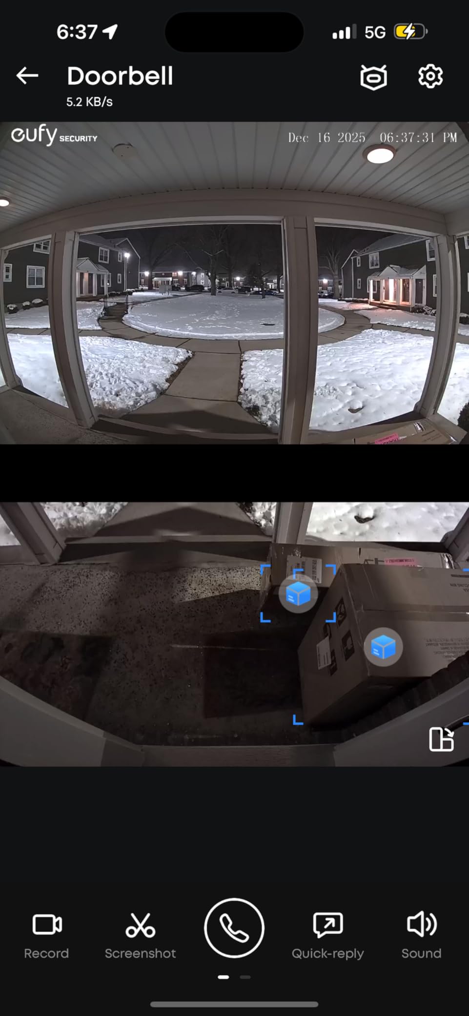 eufy Security Video Doorbell E340, 2K Full HD Dual Cameras & Head-to-Toe View, Doorbell Camera Wireless & Wired, Delivery Guard, Color Night Vision, Two-Way Talk, Motion Detection, No Monthly Fee - Customer Photo 1