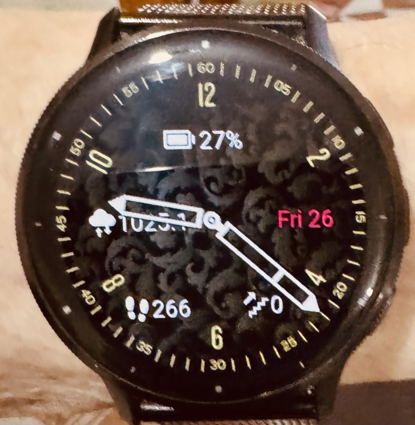 Garmin Venu 3 Slate Stainless Steel Bezel 1.4-Inch AMOLED Touchscreen Display Smart Watch with 45mm Black Case and Silicone Band - Customer Photo 3