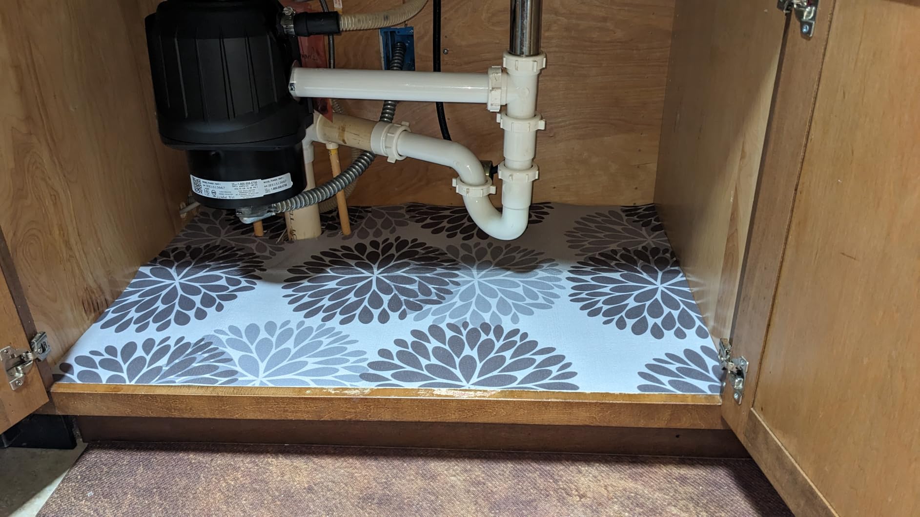 InSinkErator Power .75HP, 3/4 HP Garbage Disposal, Power Series EZ Connect Continuous Feed Food Waste Disposer, Black - Customer Photo 1