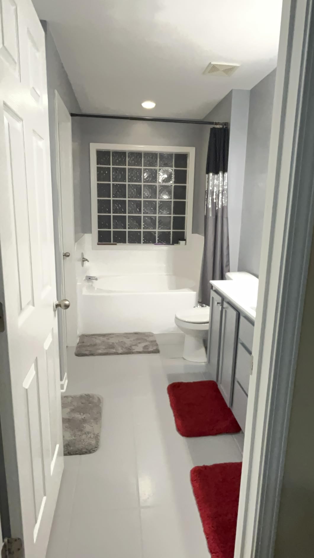 PRESTIGE Paints Elements Interior Paint and Primer in One, Satin, 1 Gallon, Sea Wall - Customer Photo 1