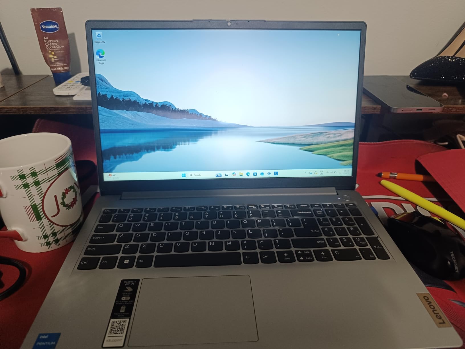 Lenovo IdeaPad 1 Student Laptop, Intel Dual Core Processor, 20GB RAM, 1TB SSD + 128GB eMMC, 15.6