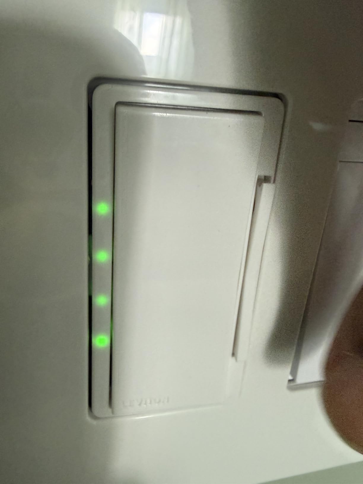 Leviton Decora Smart Wi-Fi Outdoor Plug, Works with Matter, My Leviton, Alexa, Google Assistant, Apple Home/Siri & Wire-Free Anywhere Switch Companion, Weather-Resistant, D215O-1RE, Black - Customer Photo 2