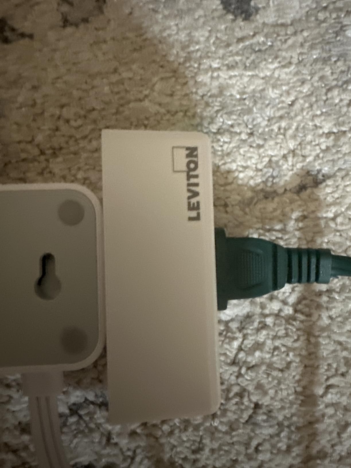 Leviton Decora Smart Wi-Fi Outdoor Plug, Works with Matter, My Leviton, Alexa, Google Assistant, Apple Home/Siri & Wire-Free Anywhere Switch Companion, Weather-Resistant, D215O-1RE, Black - Customer Photo 5