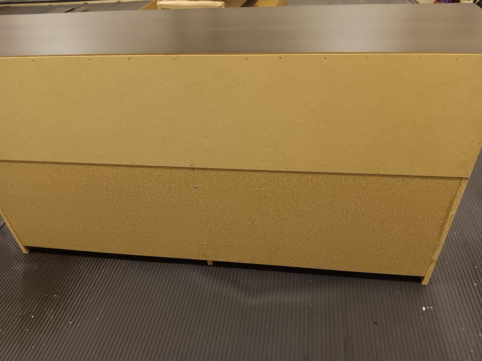 Prepac Rustic Ridge Farmhouse 6-Drawer Double Dresser, Washed White Dresser for Bedroom, Chest of Drawers with 6 Storage Drawers, 53.25