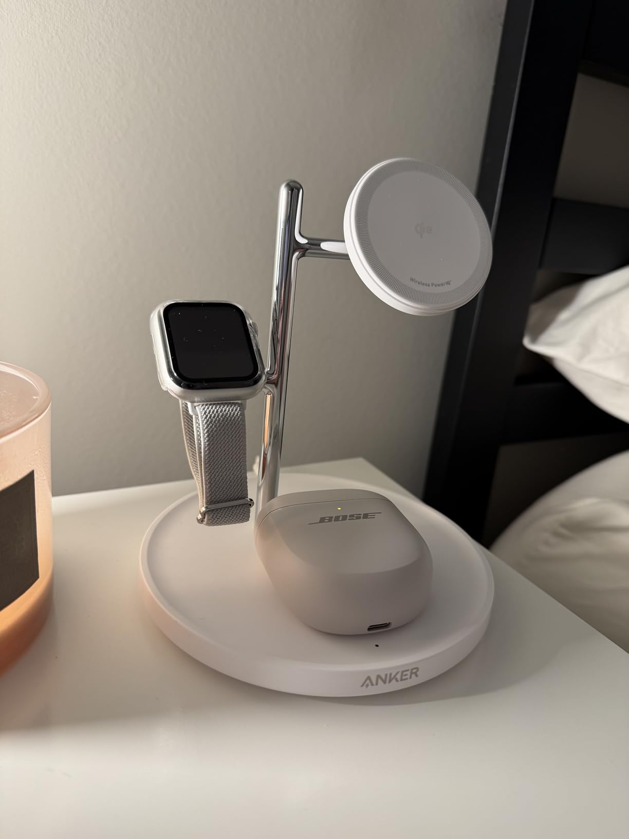 Anker MagSafe Charger Stand Compatible, iPhone 17 MagGo 3 in 1 Wireless Charging Station - Customer Photo 1