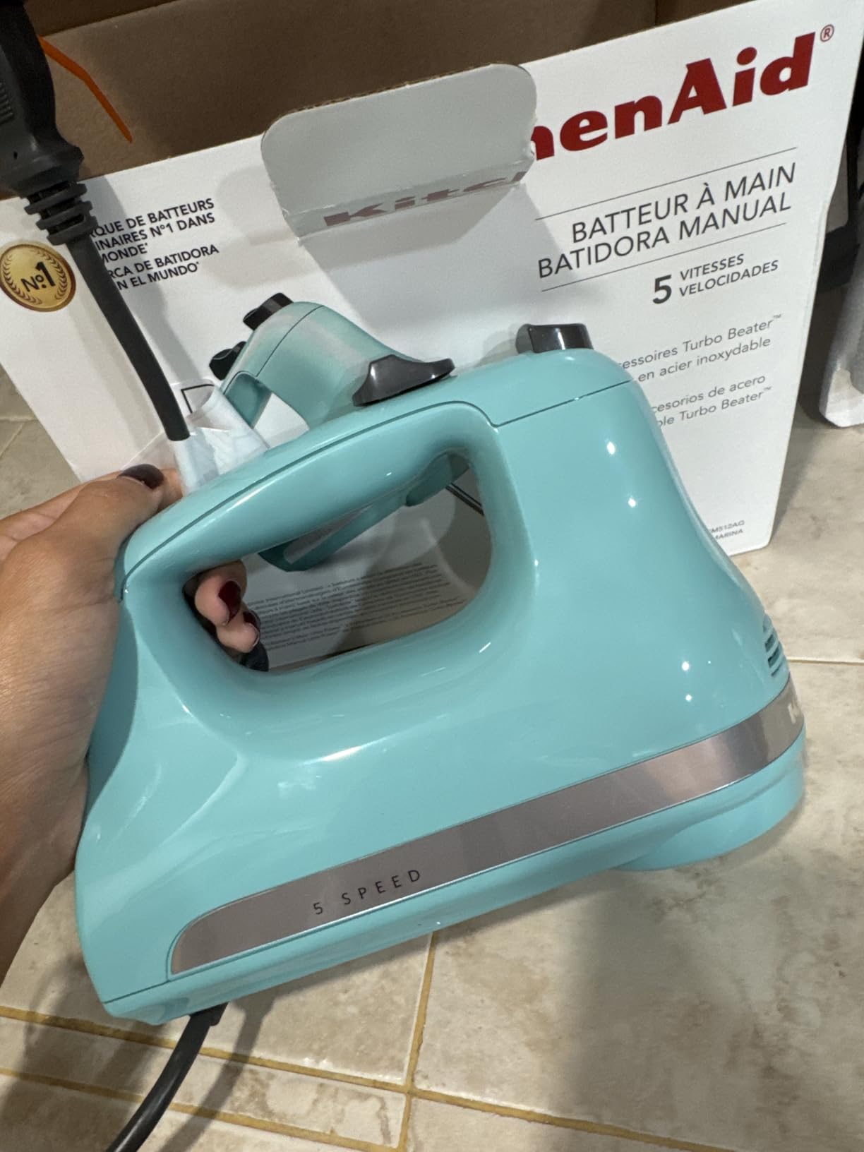 KitchenAid 5-Speed Ultra Power Hand Mixer - Customer Photo 1