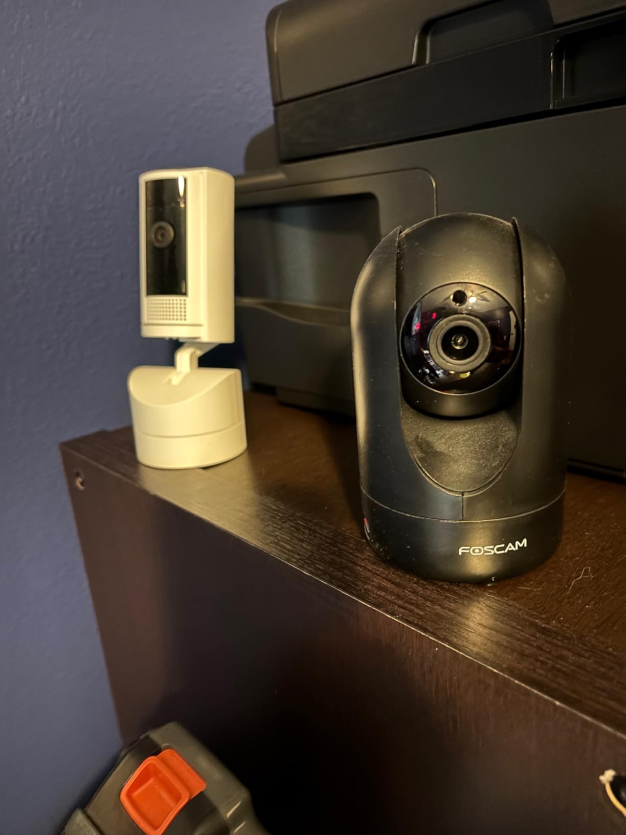 Ring Pan-Tilt Indoor Cam (newest model), See all around your home or business with 360 pan coverage, HD video, plus Two-Way Talk, White - Customer Photo 2