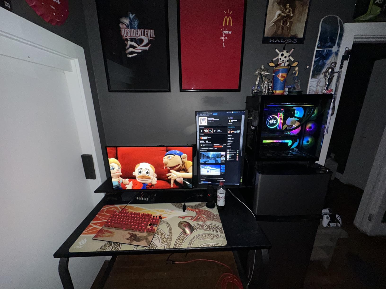 Razer Huntsman V3 Pro Esports Gaming Keyboard: Analog Optical Switches - Razer Snap Tap - Rapid Trigger - Adjustable Actuation - Media Keys & Dial - Doubleshot PBT Keycaps - Wrist Rest - Black - Customer Photo 1