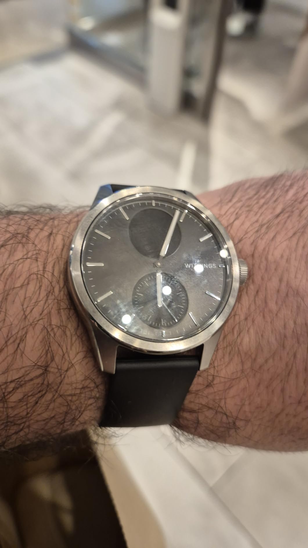 WITHINGS ScanWatch 2 - Hybrid Smart Watch, Heart Rate Monitoring - Customer Photo 1