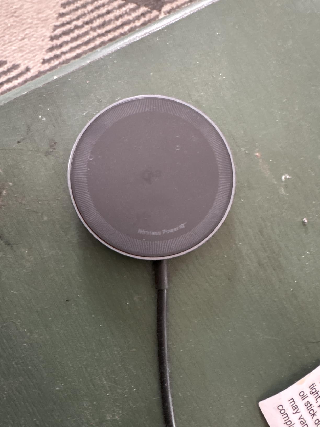 Anker MagSafe Charger Pad, MagGo iPhone 16 Wireless Charging Pad, Qi2 Certified 15W - Customer Photo 1