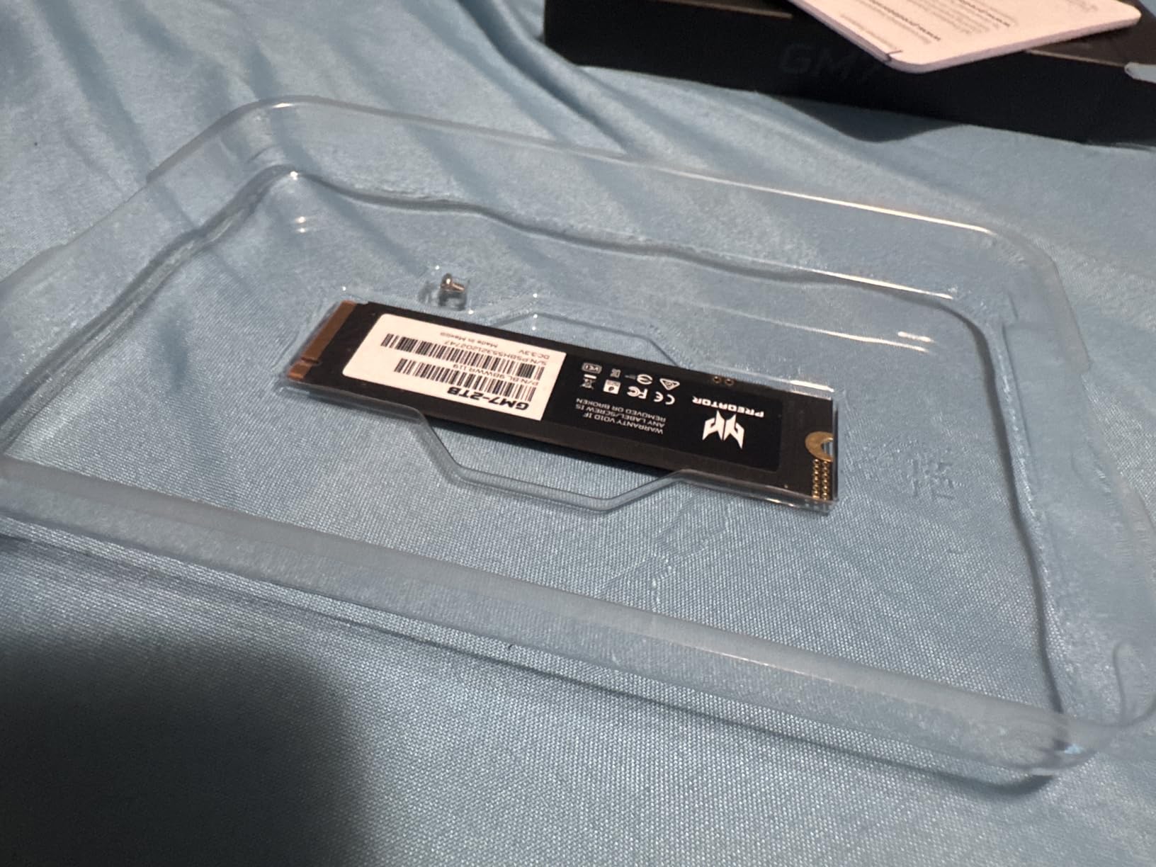 acer Predator GM7 4TB SSD: M.2 2280 PCIe Gen 4 x4 NVMe 2.0, Read Speed Up to 7400 MB/s, Internal PC Solid State Drive for Laptop, Desktop and PS5 - BL.9BWWR.120 - Customer Photo 2