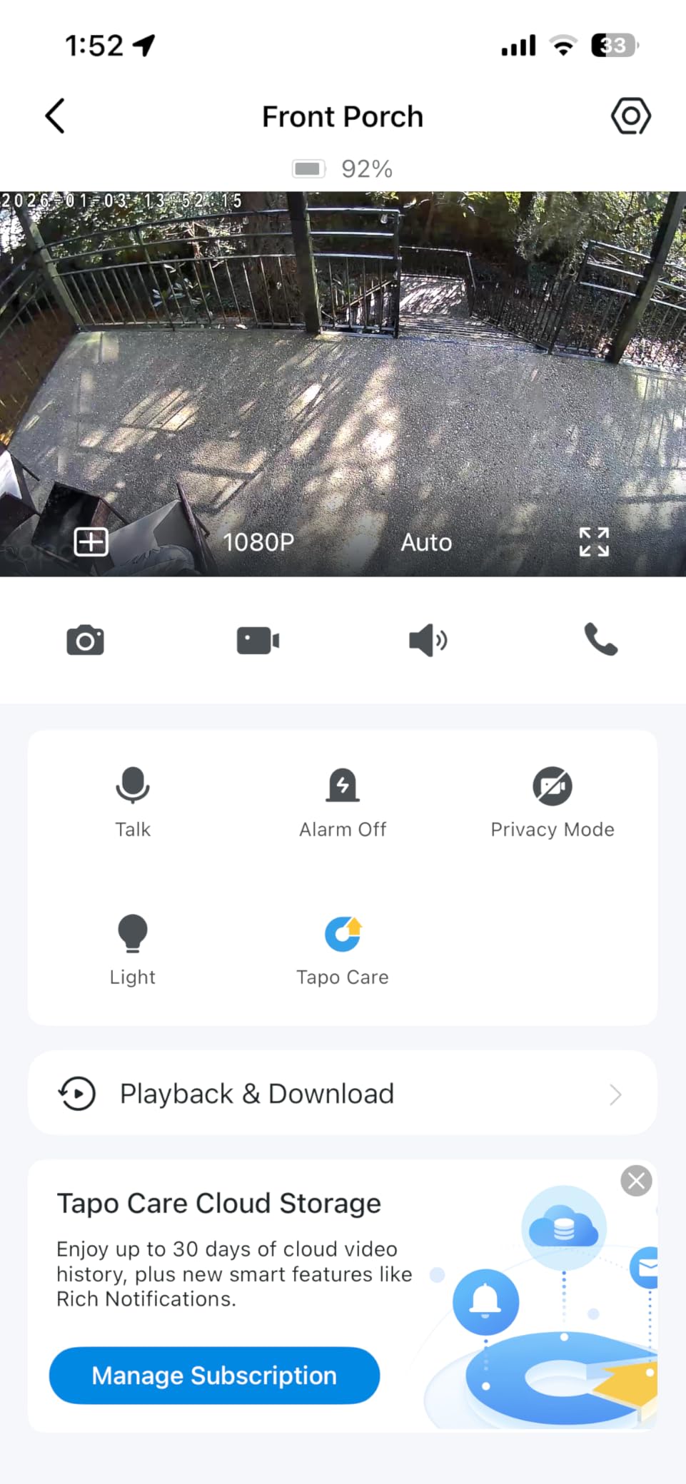 Tapo MagCam 2K+ - 2025 Wirecutter Best Outdoor Security Camera & PCMag Editors' Choice, Wireless Battery Power, Magnetic Mount, Subscription-Free SD Storage or optional Cloud, Person/Vehicle Detection - Customer Photo 2