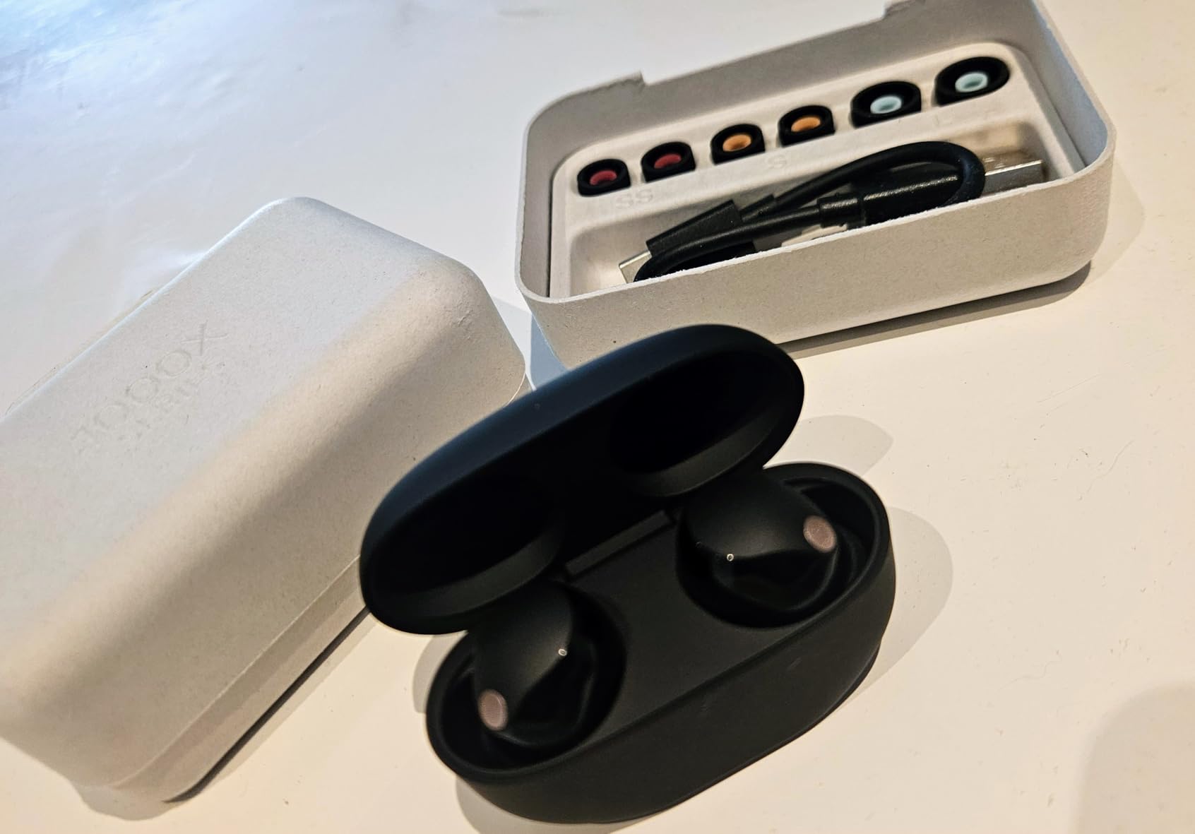 Sony WF-1000XM5 Truly Wireless Noise Canceling Earbuds (Black) - Customer Photo 1